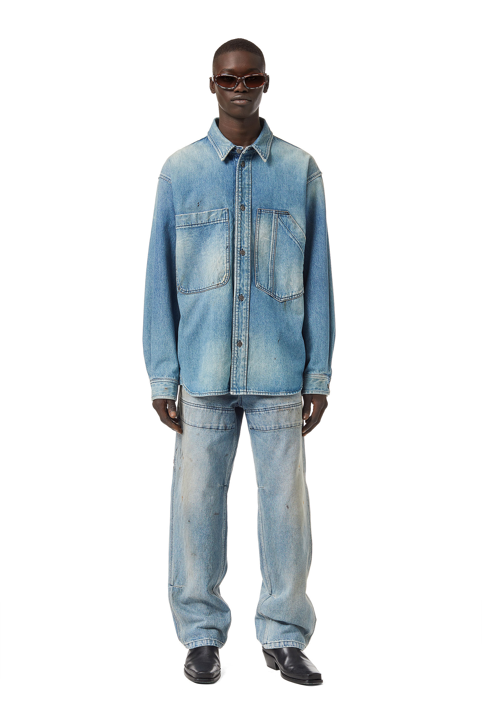 Diesel - D-Franky 0EHAS Straight Jeans, 01 - Image 1