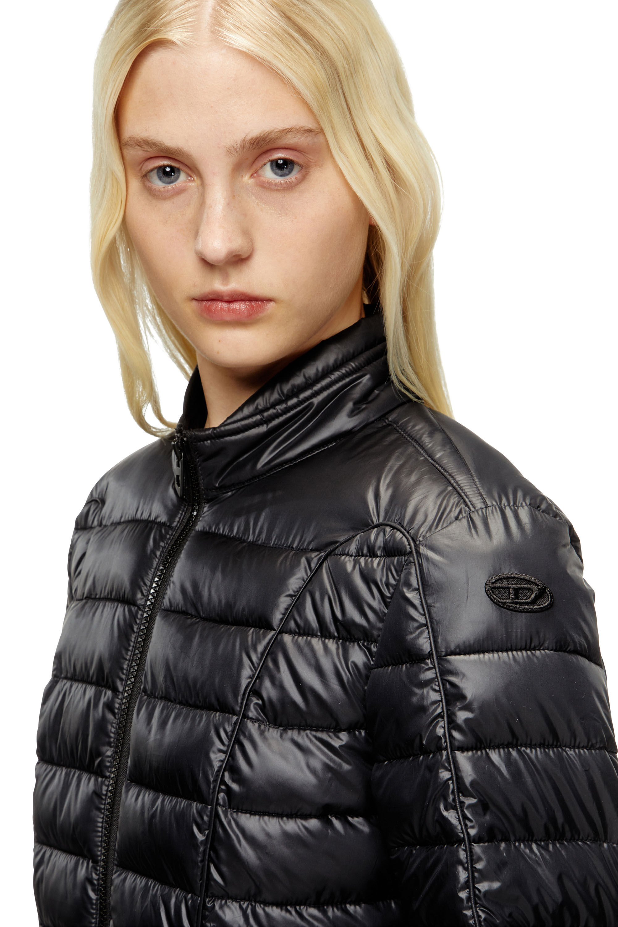 Diesel - W-PILOT-FEM, Female's パファージャケット in ブラック - 4