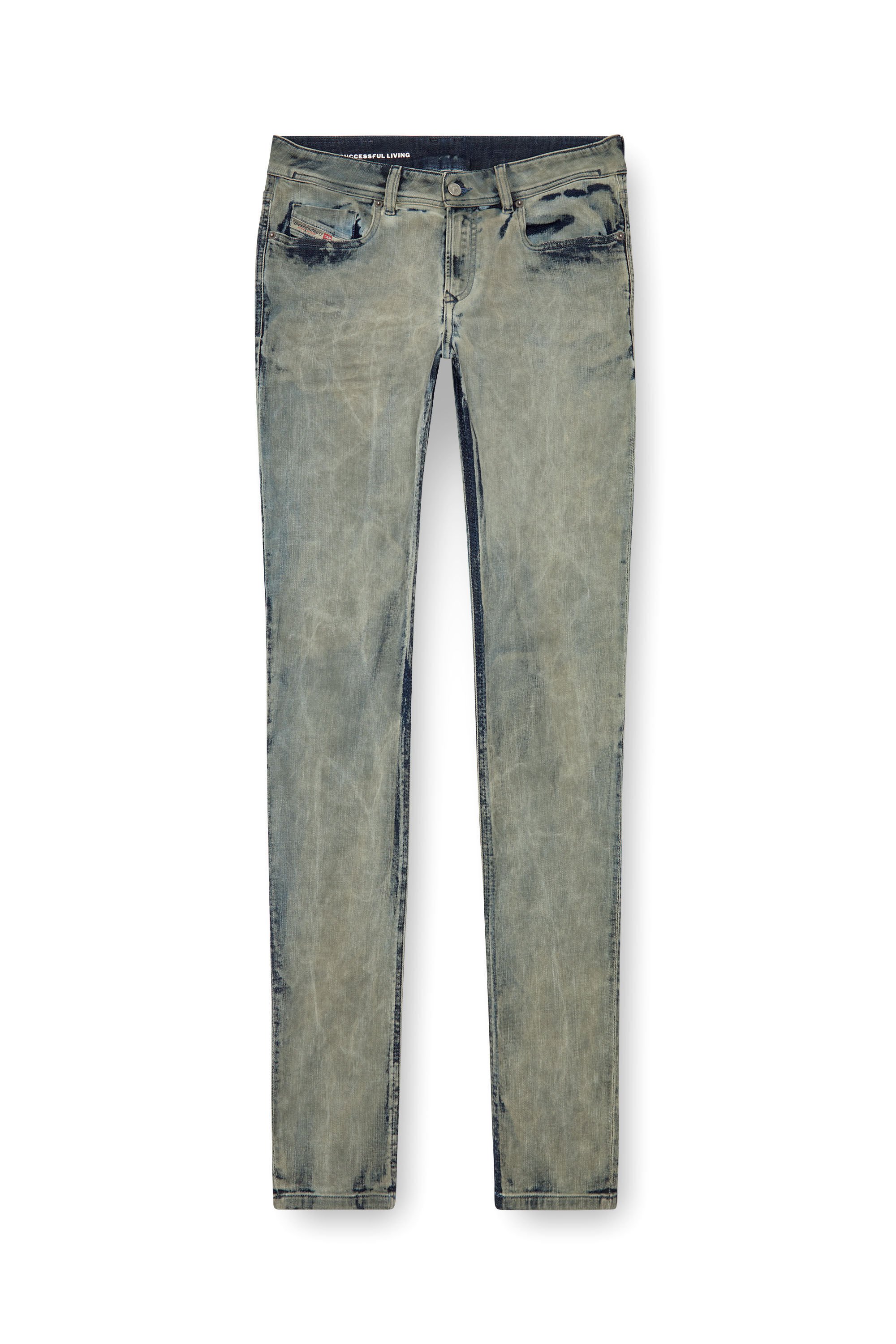 Diesel - Male's Skinny Jeans 1979 Sleenker 068ND, ダークブルー - 2