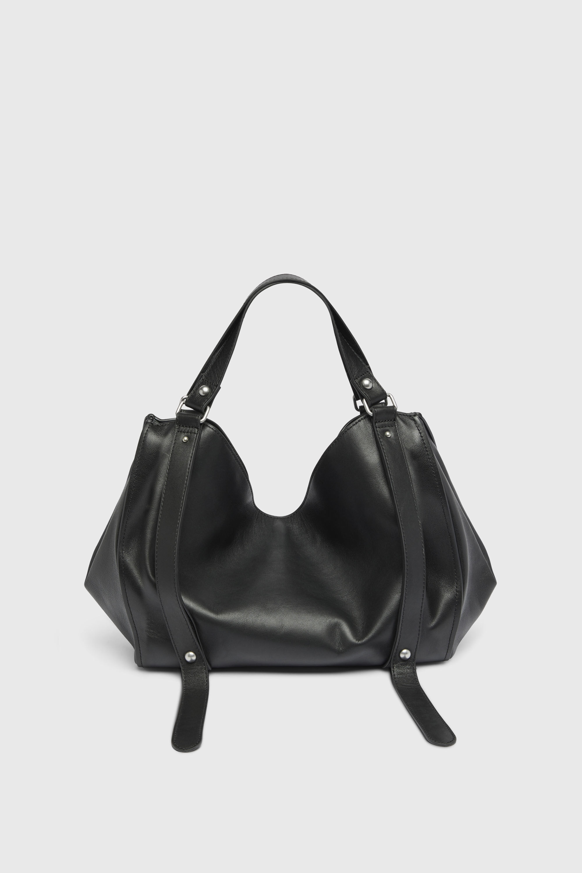 D-ONE TOPHANDLE M D-One-Medium top-handle bag in treated leather