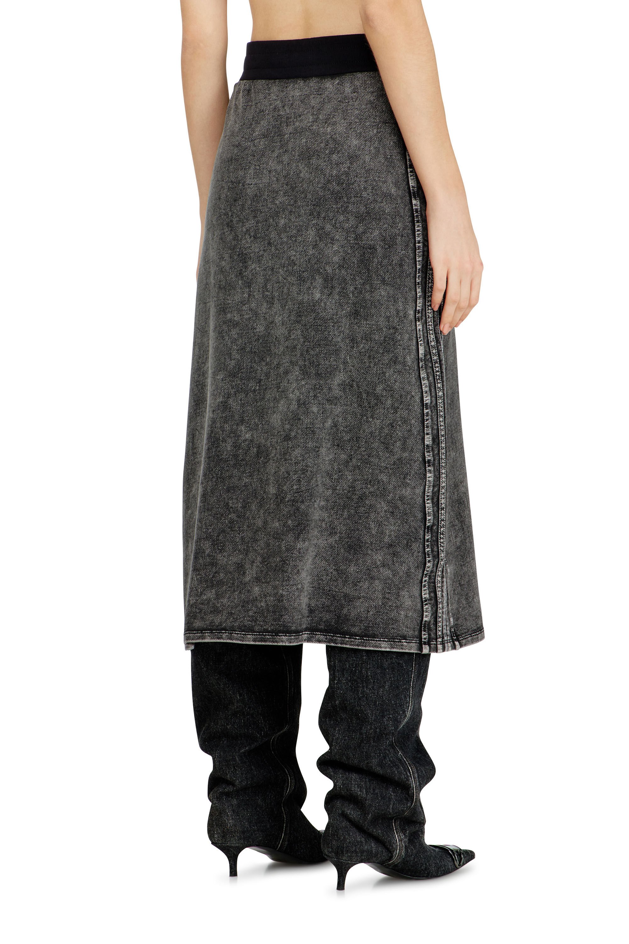 Diesel - O-ERMY, Female's スカート in ダークグレー - 4
