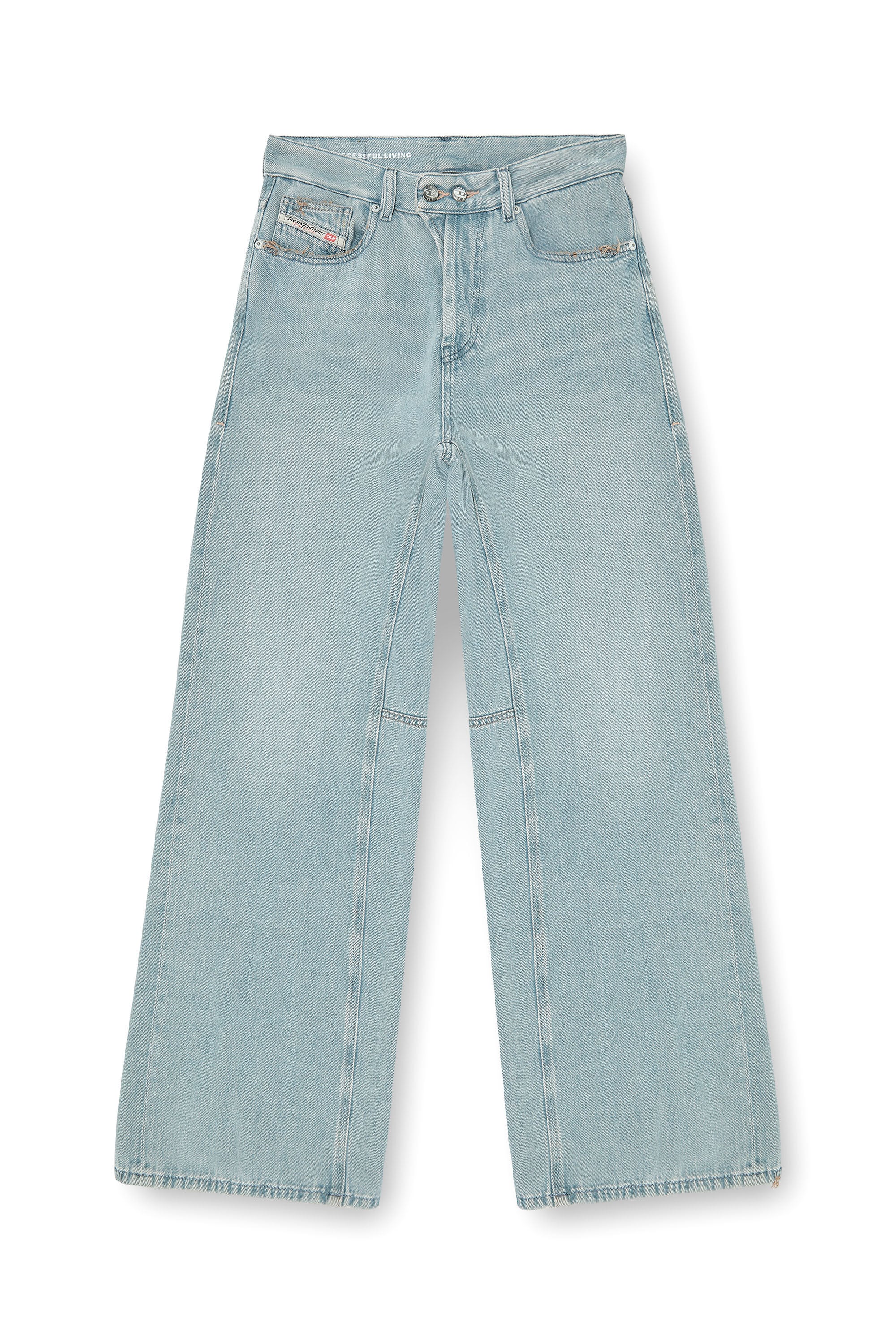 Diesel - Female's Relaxed Jeans 1996 D-Sire 09P84, ライトブルー - 6
