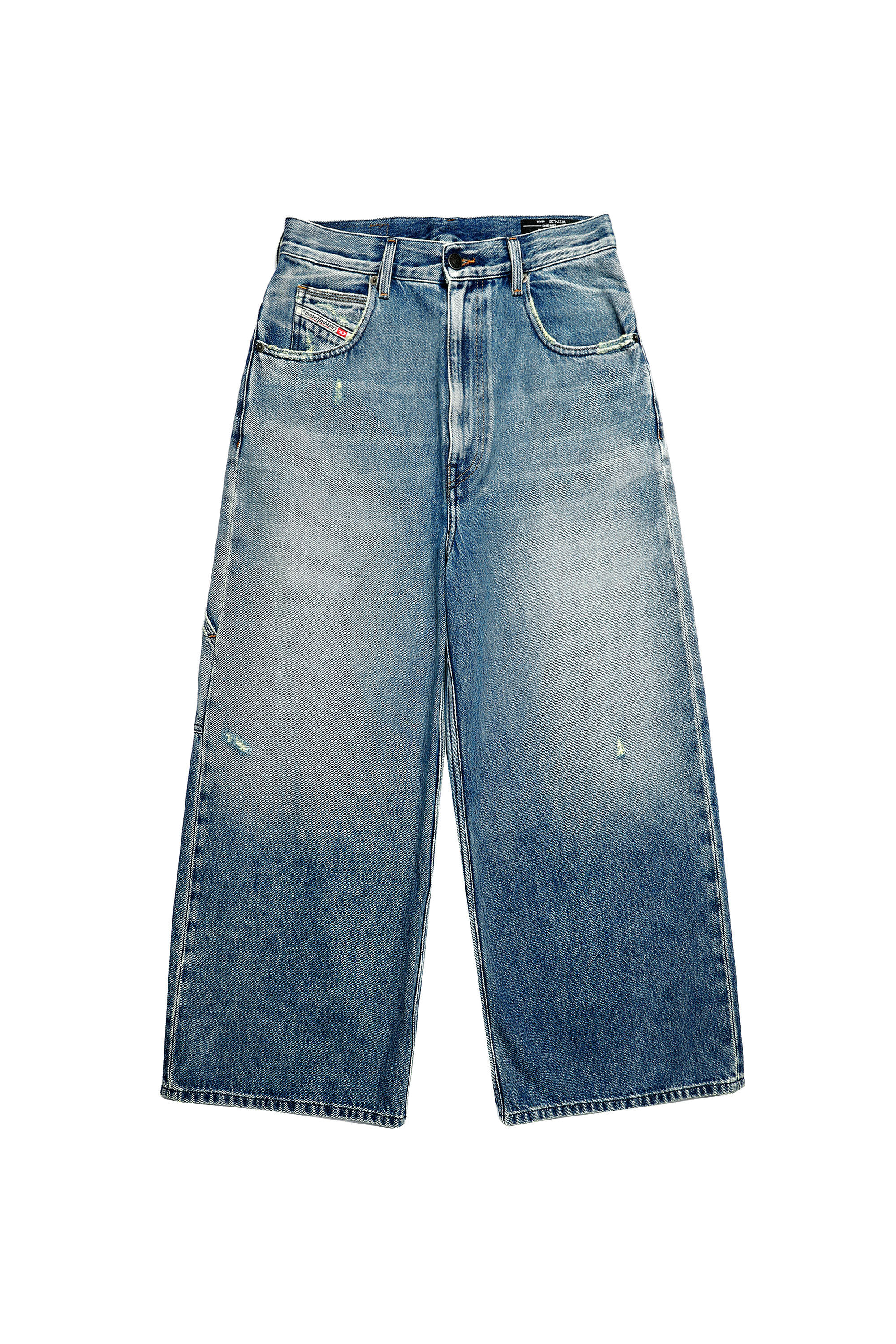 Diesel - D-Luite 09A58 Bootcut and Flare Jeans, ミディアムブルー - Image 2