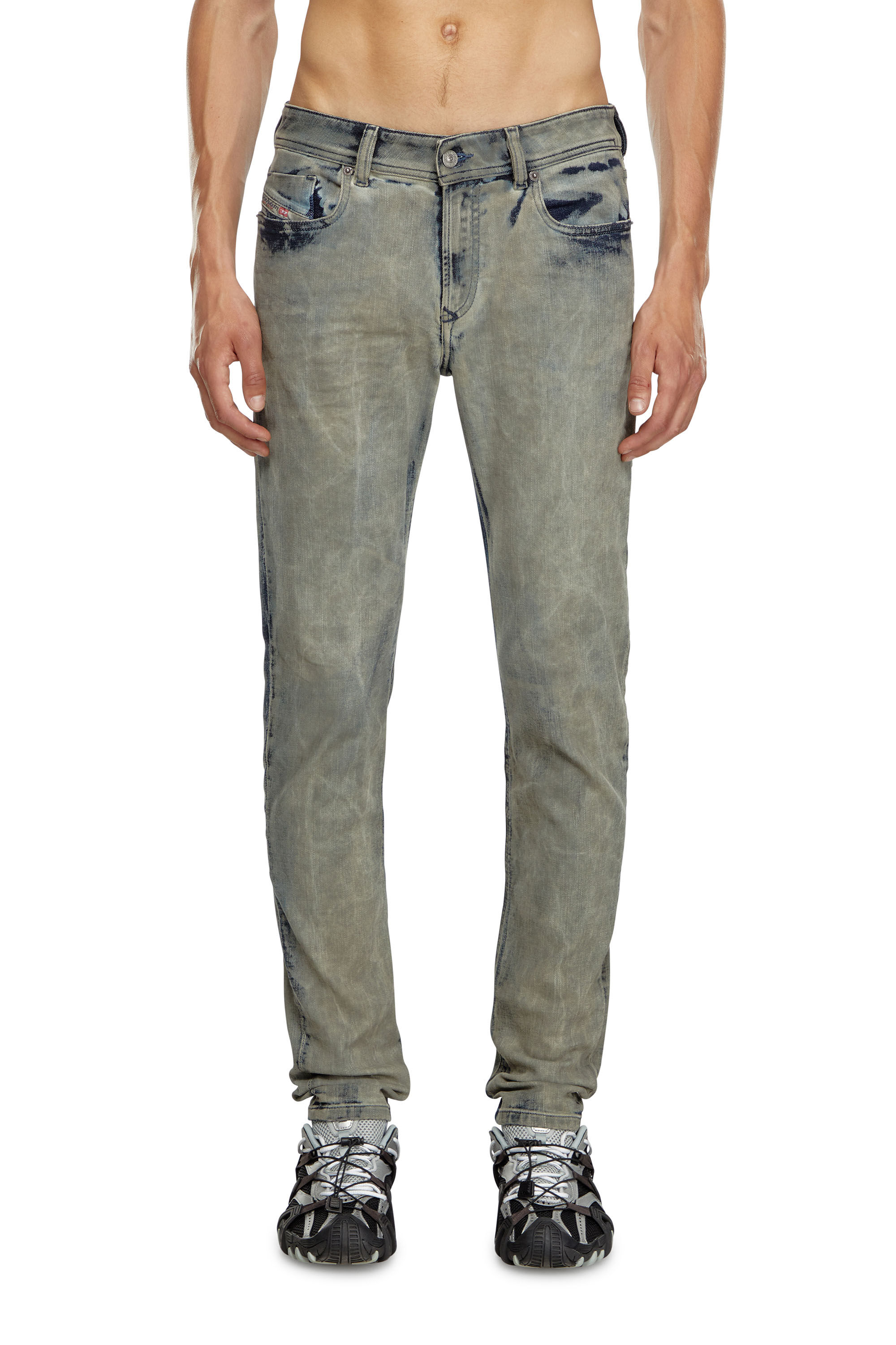 Diesel - Male's Skinny Jeans 1979 Sleenker 068ND, ダークブルー - 3