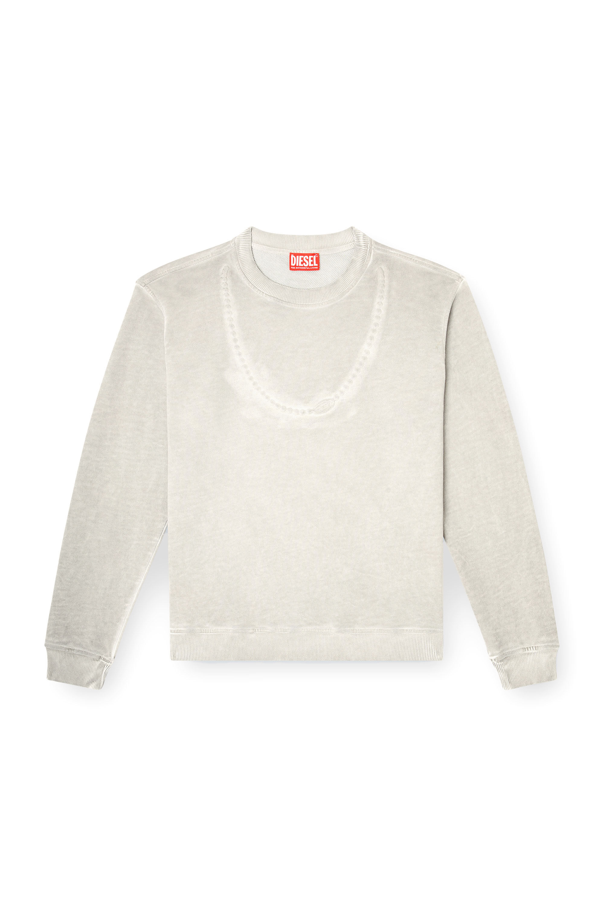 DIESEL プルオーバースウェット S-NORM-V1 プルオーバースウェット｜ブラック｜メンズ｜DIESEL