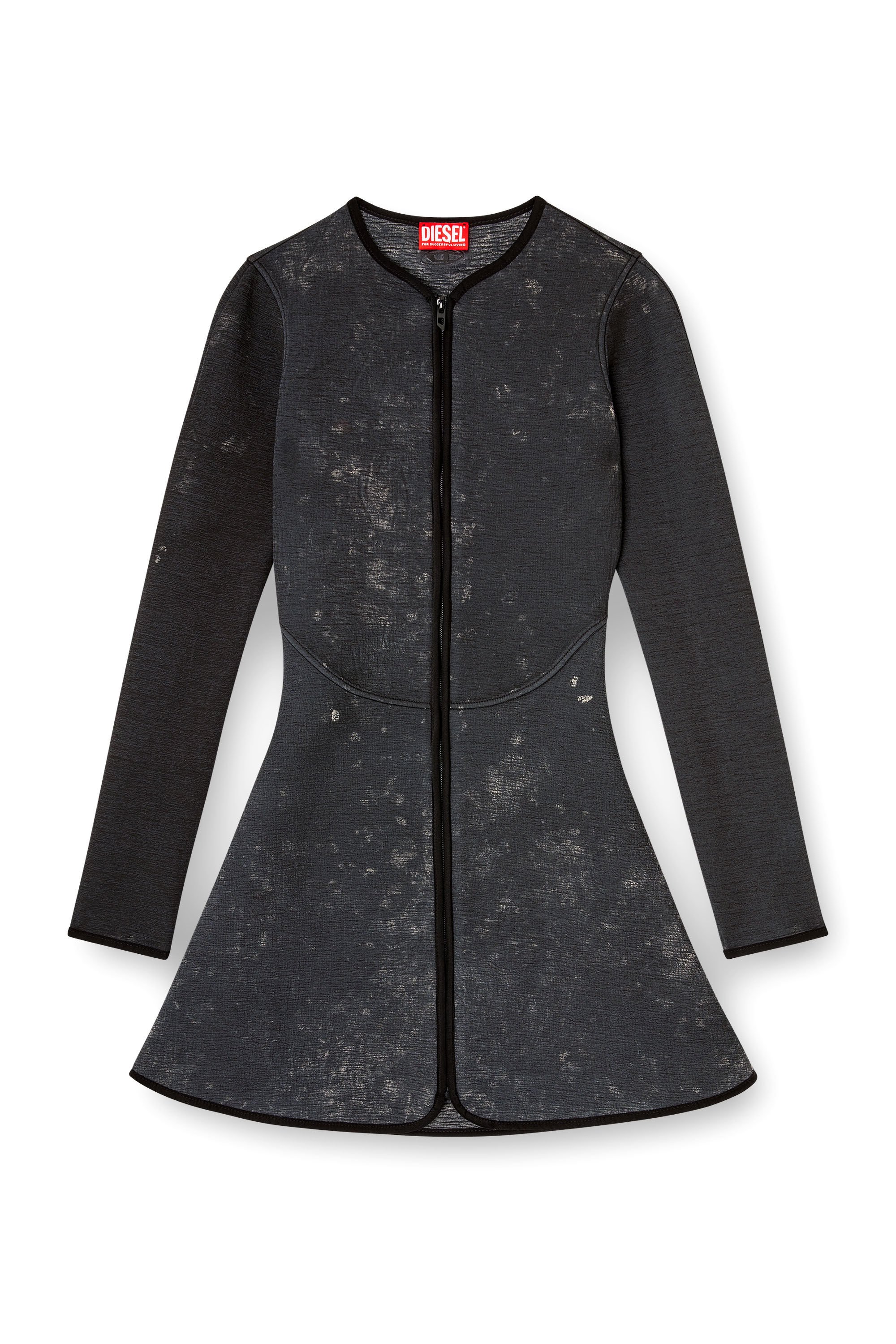 Diesel - D-EOPRE, Female's ミニドレス in ダークグレー - 2