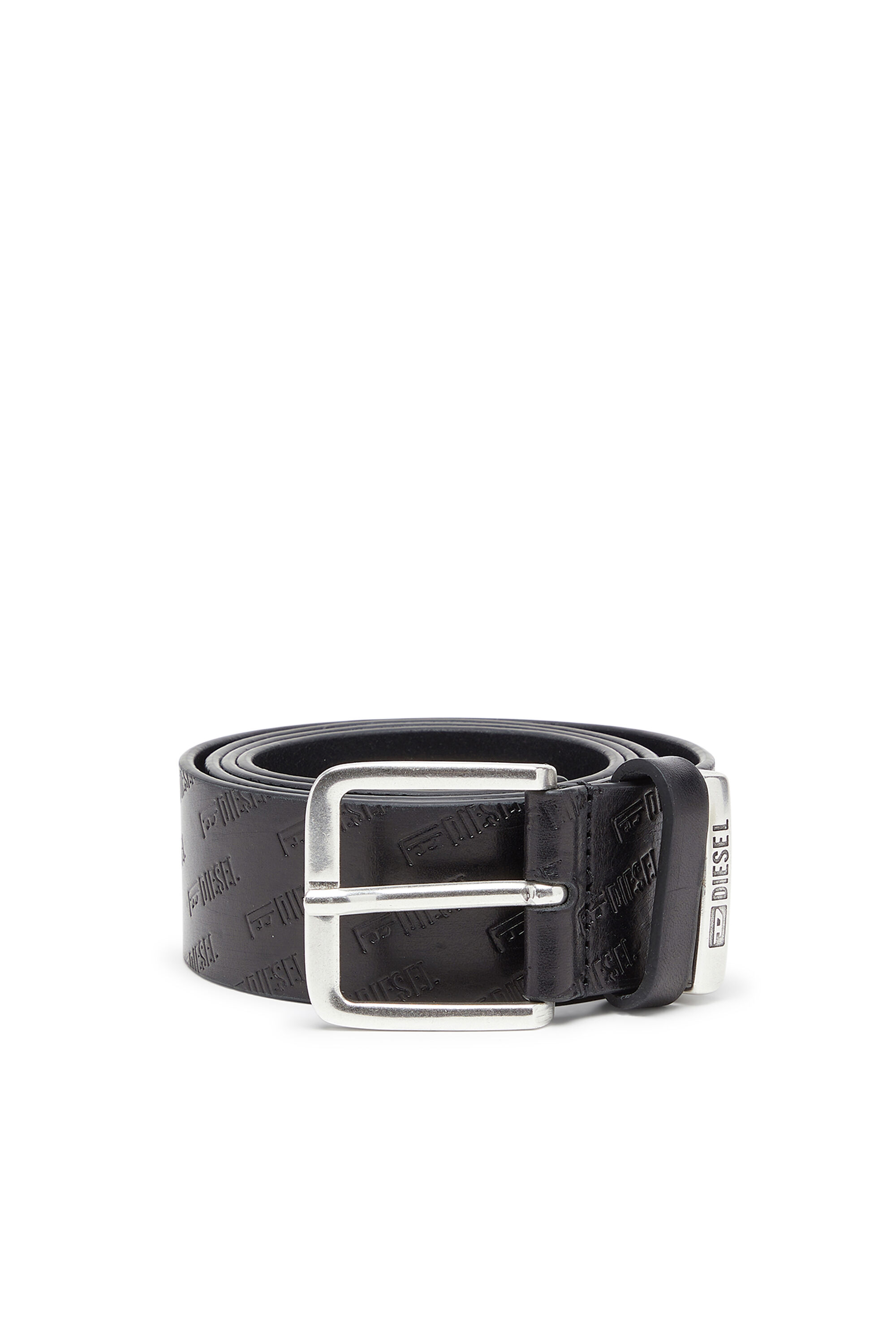 B-MONOGRAM DSL ベルト｜ブラック｜メンズ｜DIESEL