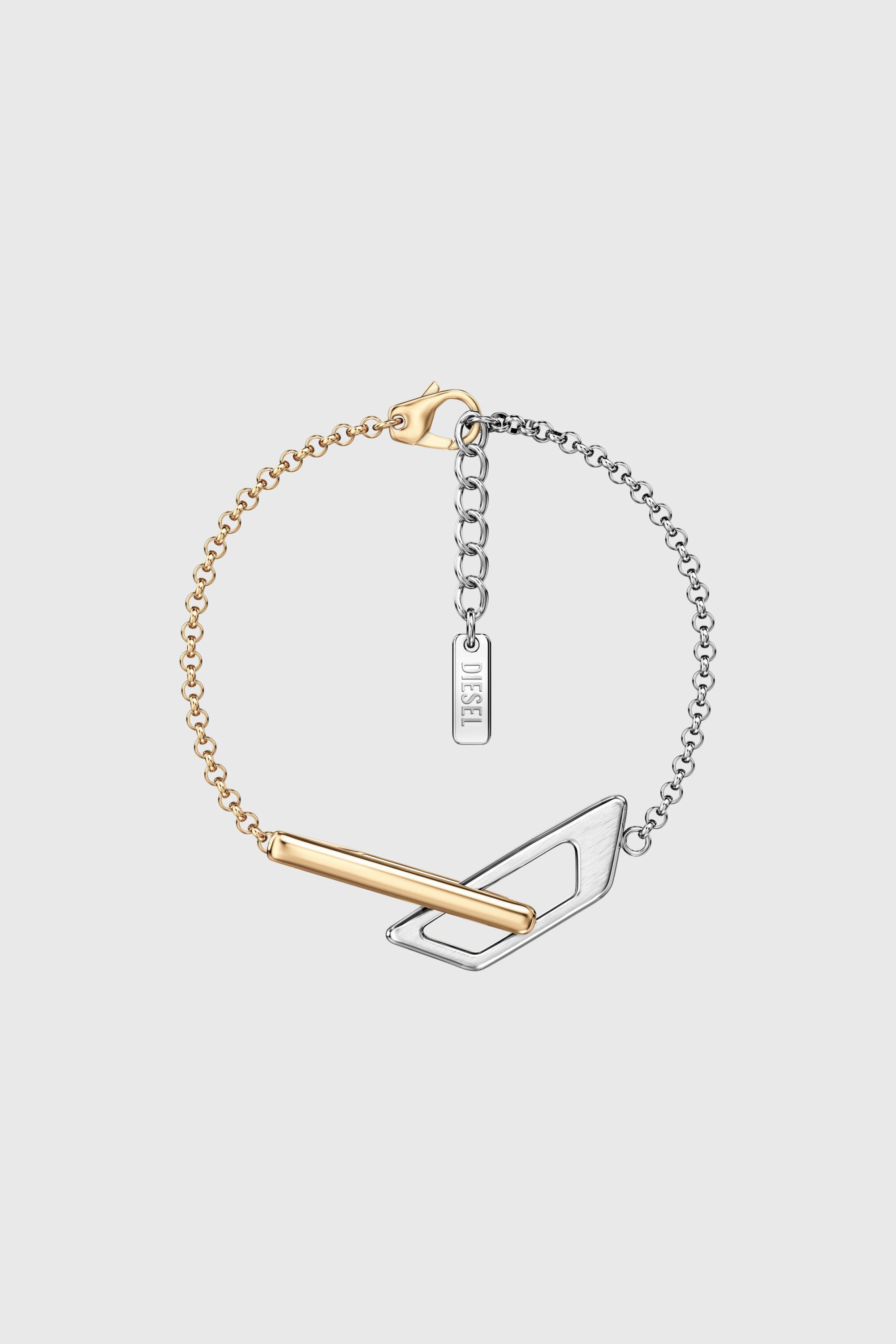 Diesel - DX1686931  JEWELLERY, Unisex's ブレスレット in シルバー/ゴールド - 1