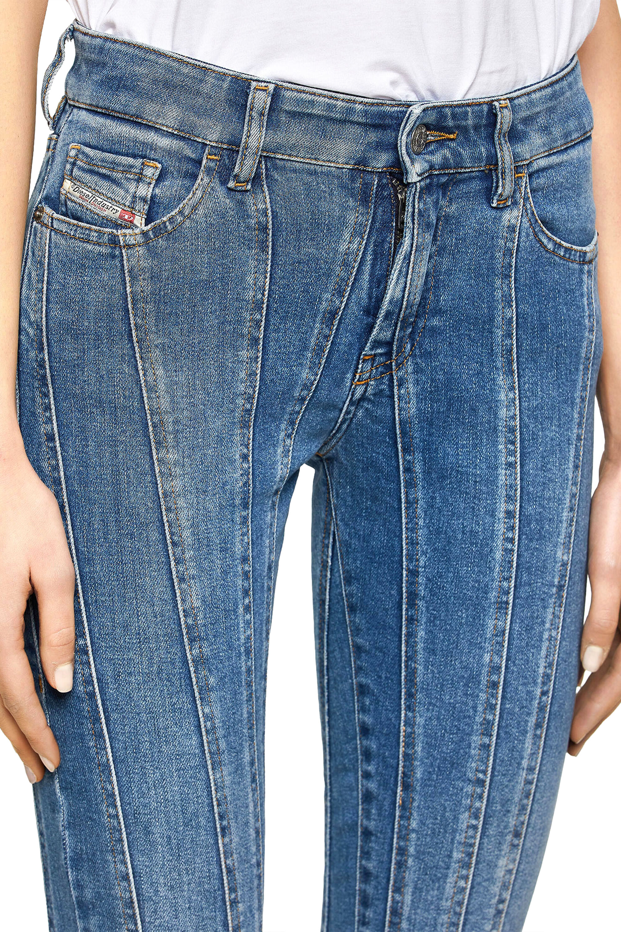 Diesel - 2017 Slandy 009QS Super skinny Jeans,  - Image 3