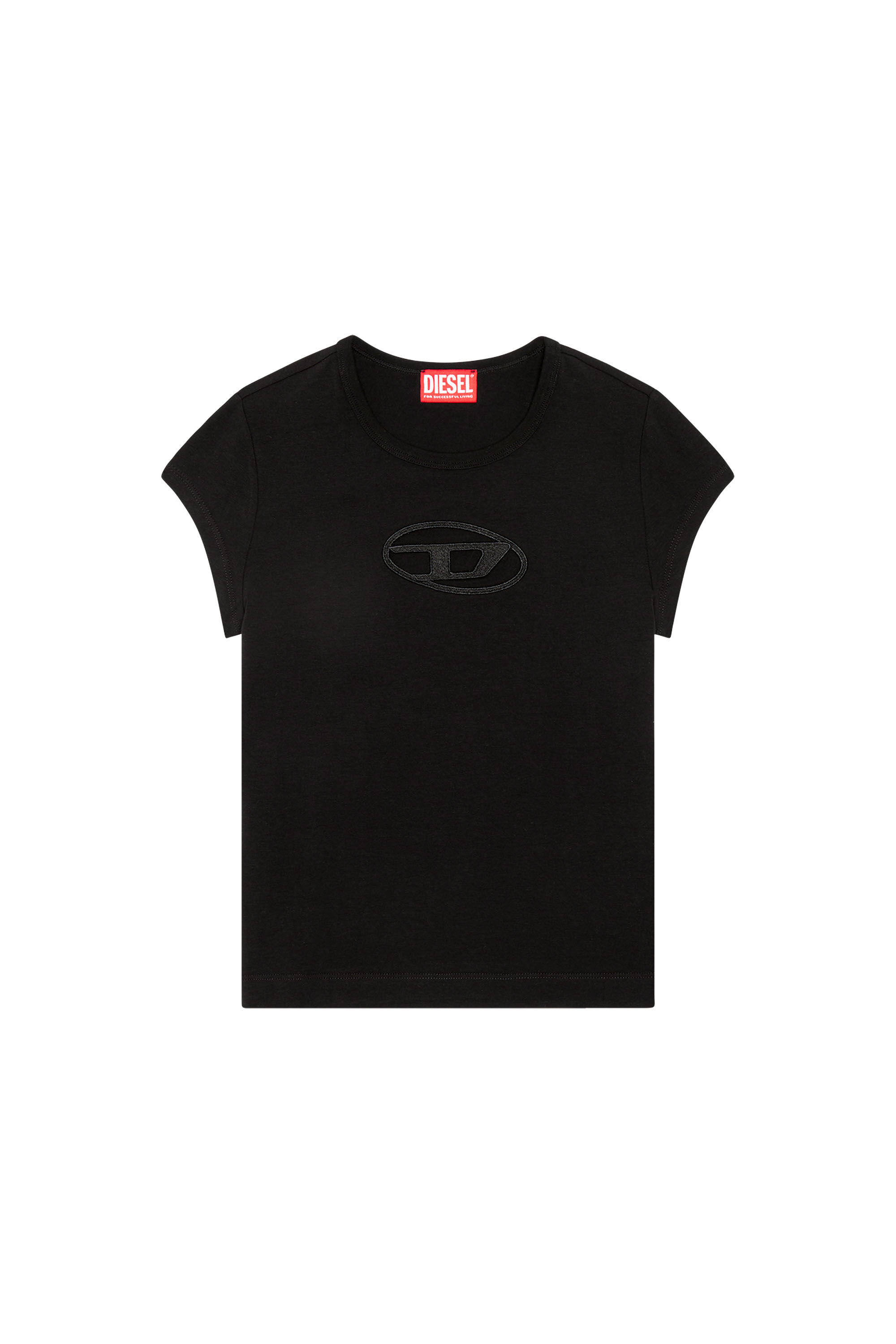 DIESEL Angieロゴ Tシャツ ディーゼルTシャツ | guardline.kz