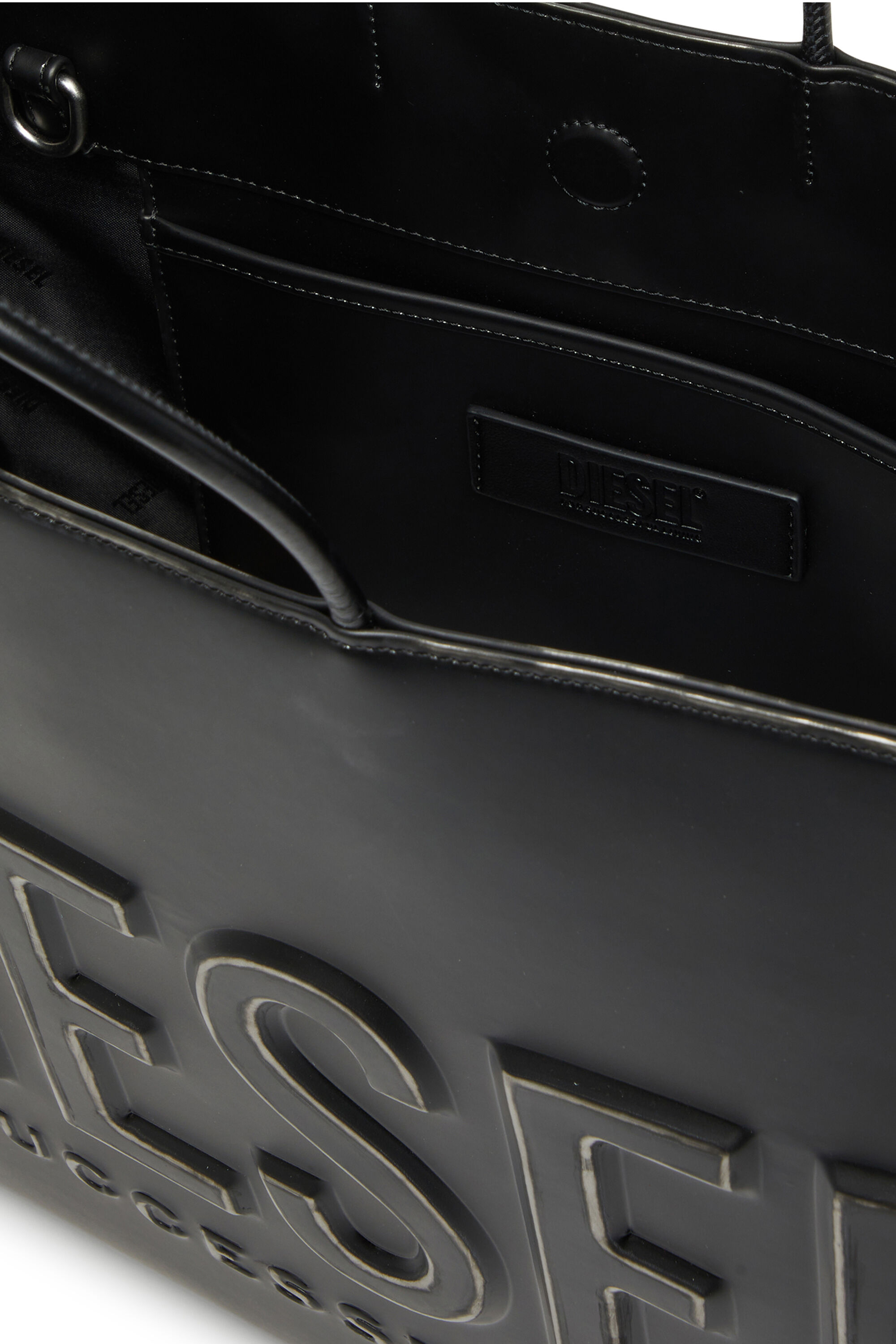 DSL 3D TOTE EW X トートバッグ｜ブラック｜ウィメンズ｜DIESEL