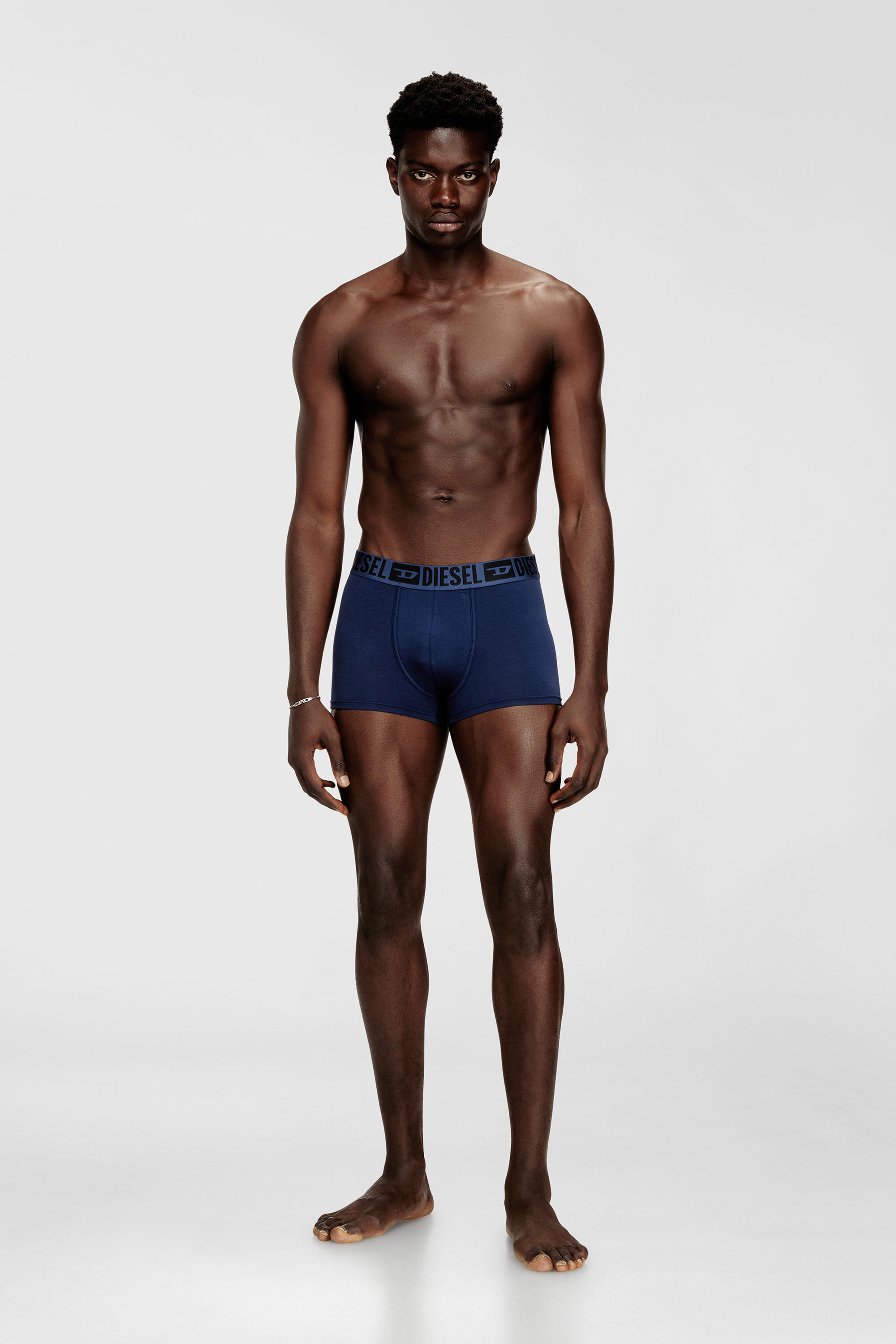 Diesel - MIKE-D-CORE-3PACK, Male's ボクサーパンツ 3枚パック in ブルー/ブラック - 1