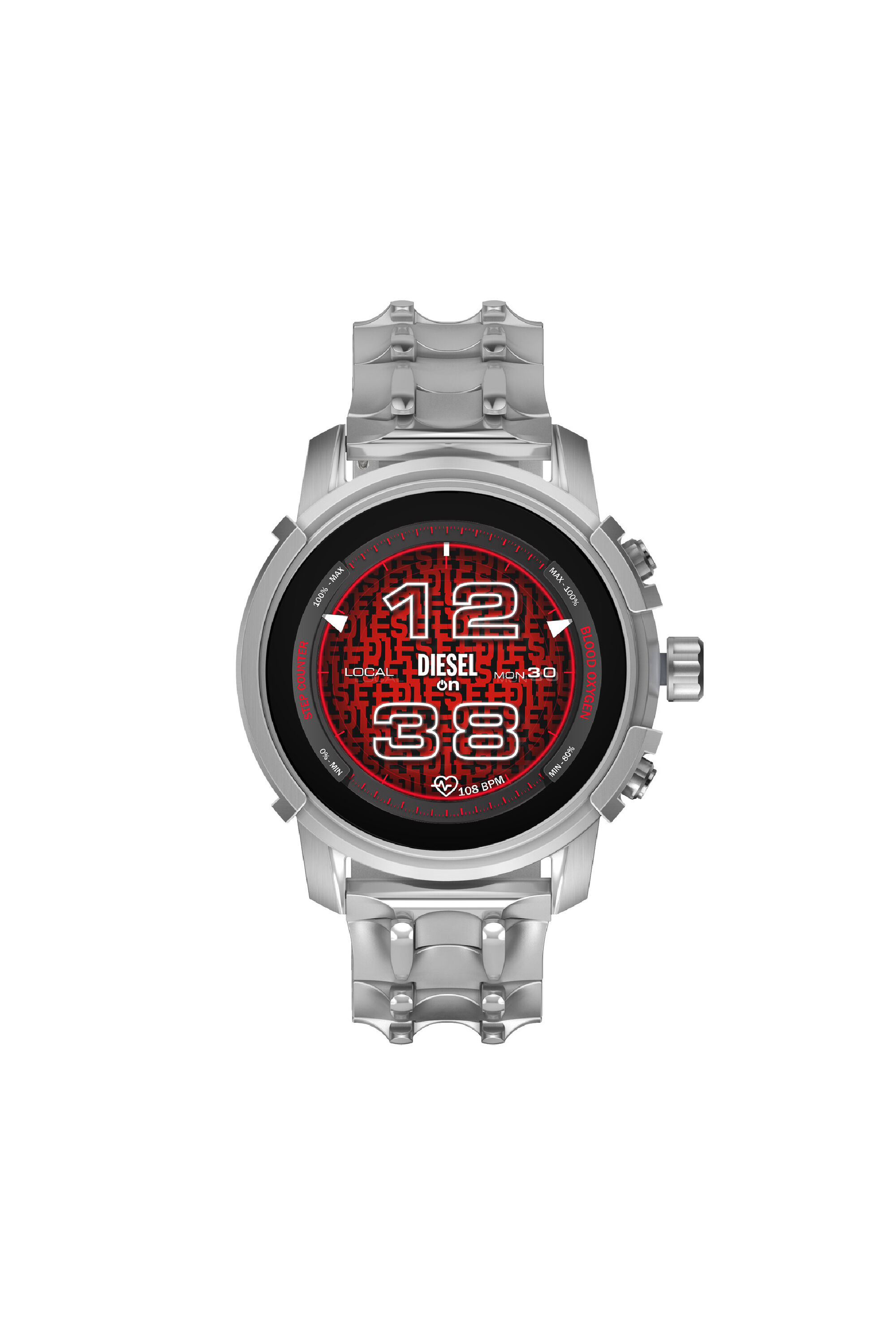 Diesel - DZT2040, Male's スマートウォッチ in シルバー - 1