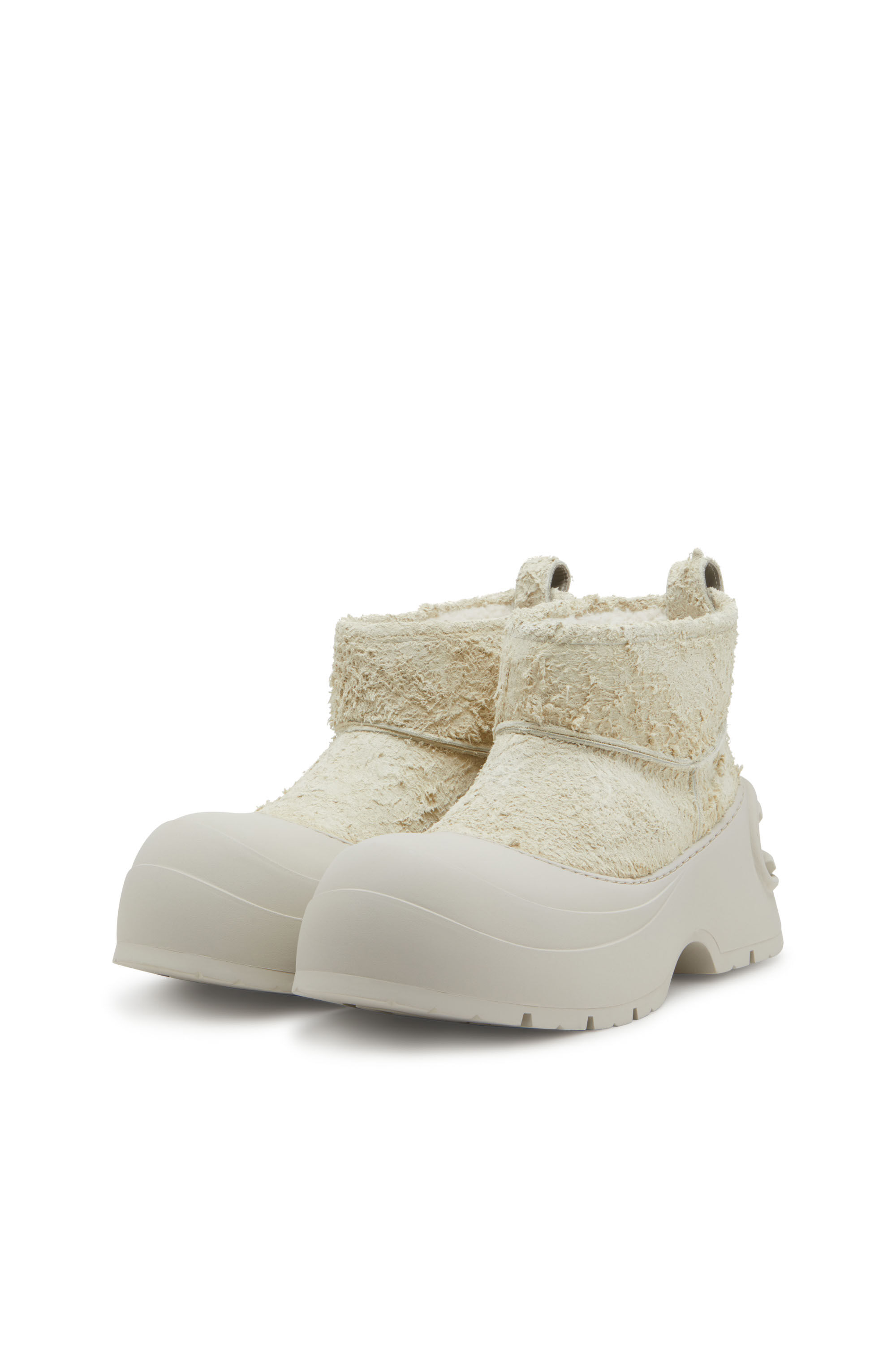 Diesel - D-DONALD MONTONE, Male's D-Donald-Chunky ankle boot with lug sole in ホワイト/グレー - 8