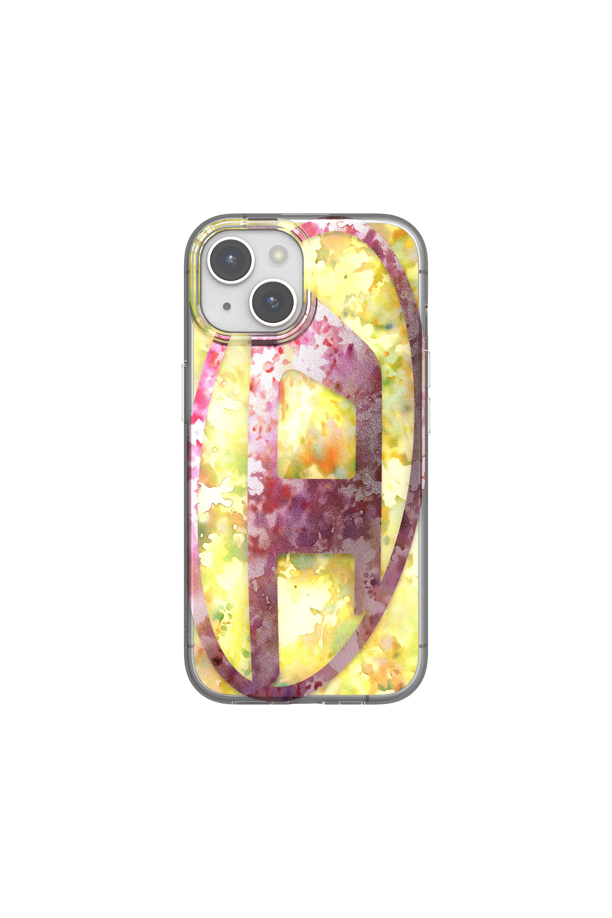 Diesel - 60055 AOP CASE, Unisex's iPhone 15 in ピンク/イエロー - 2
