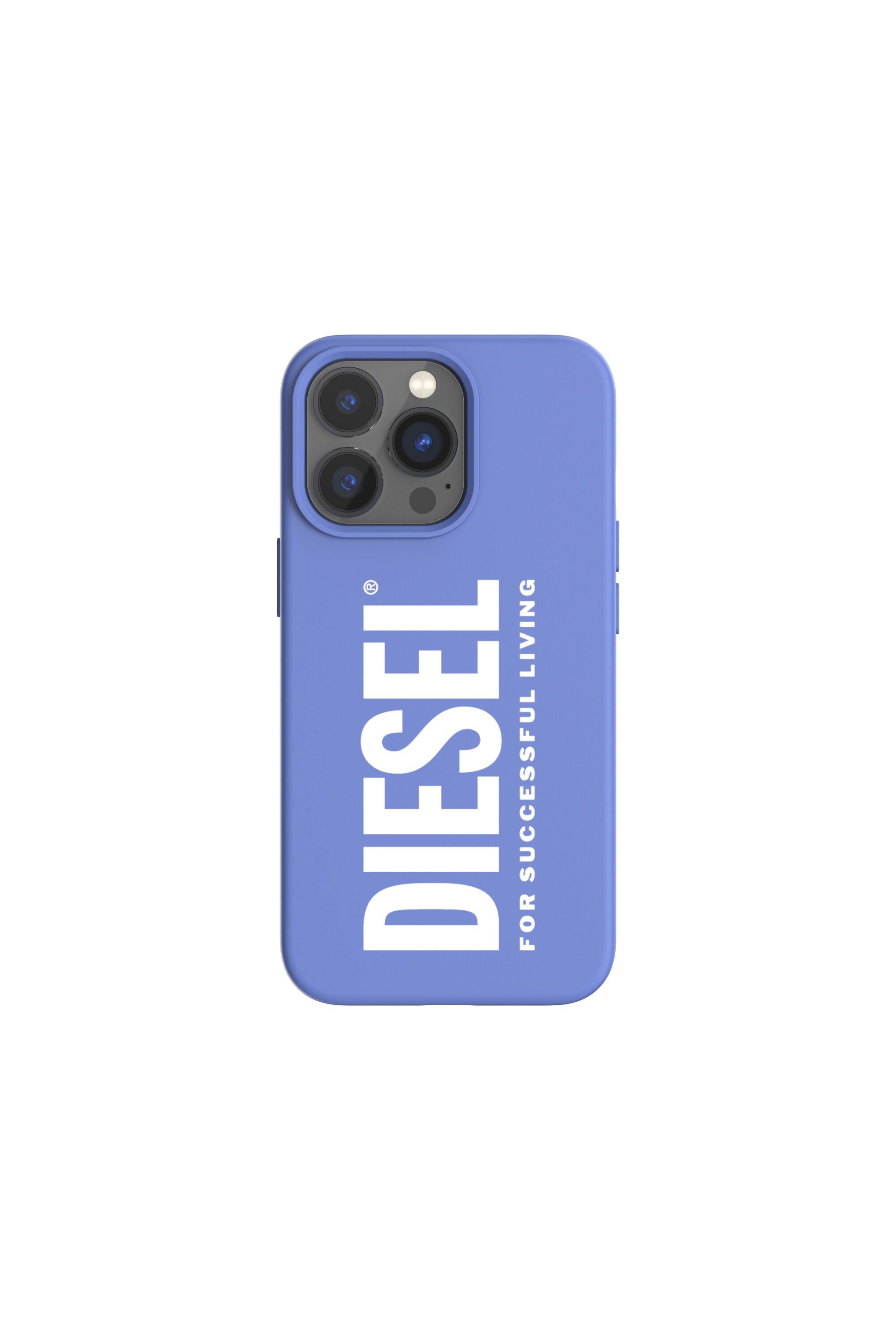 Diesel - 48277 SILICONE CASE, Unisex's iPhone13/13Pro対応　ケース in ブルー - 2