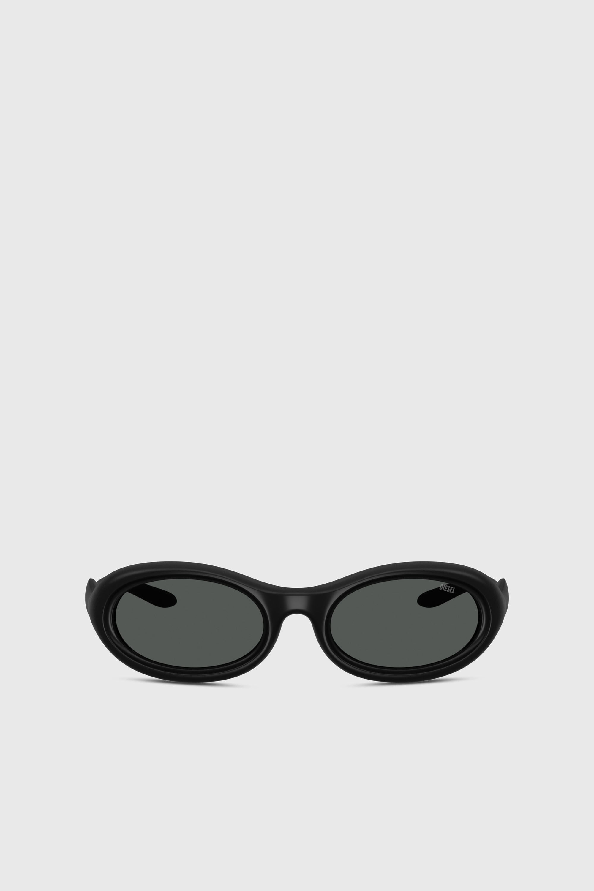 Diesel - 0DL3011U, Unisex's Oval sunglasses in ブラック - 1