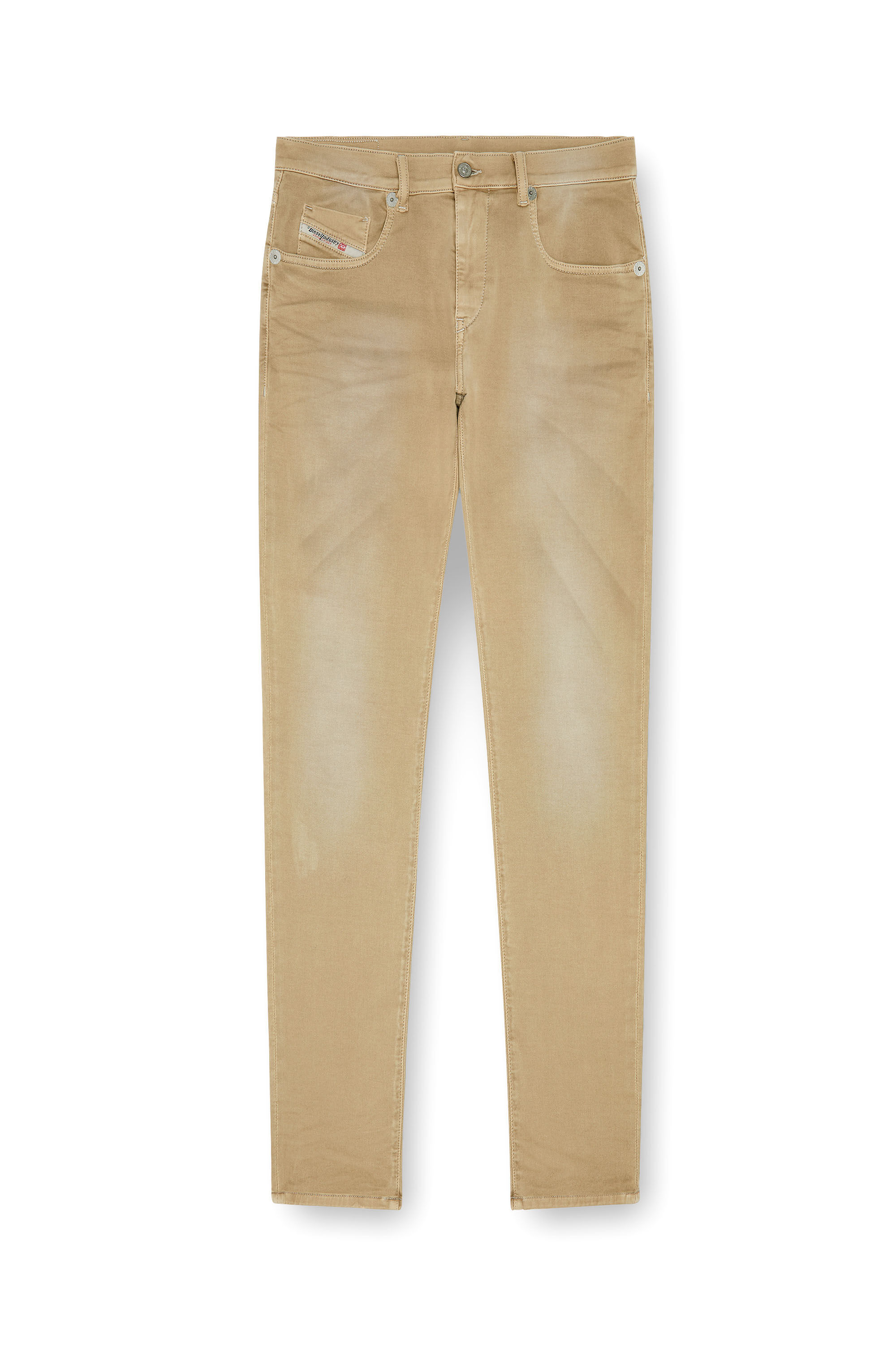Diesel - Male's Slim 2060 D-Strukt Joggjeans® 0670M, ベージュ - 2