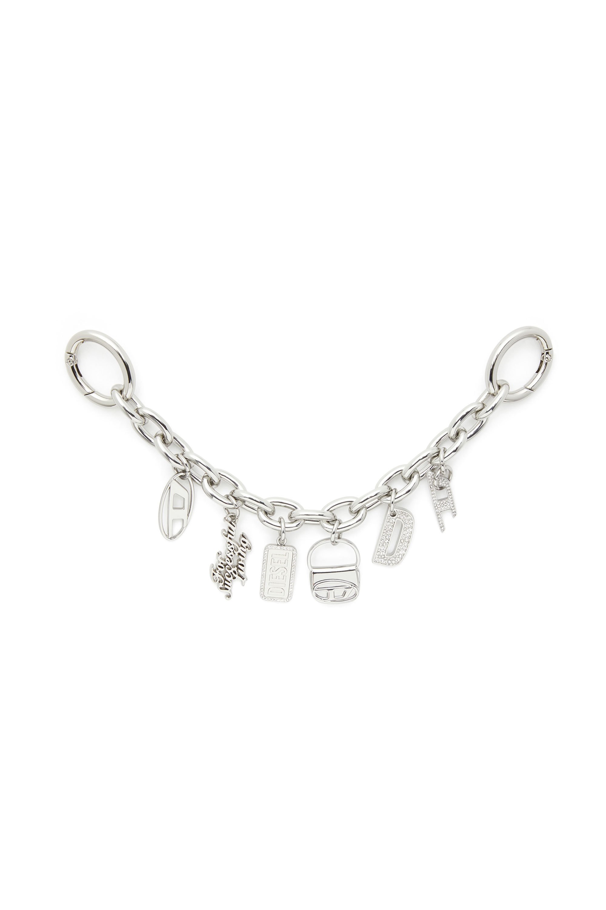 Diesel - CHAIN-D S, Female's Charm detachable chain in シルバー - 1