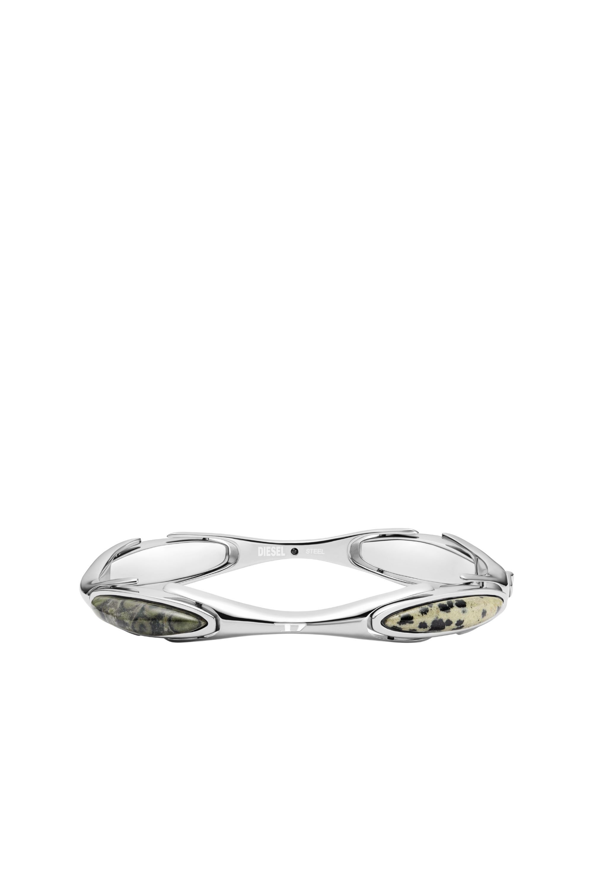 Diesel - DX167840 JEWELLERY, Unisex's Stainless Steel Bangle Bracelet in シルバー - 2