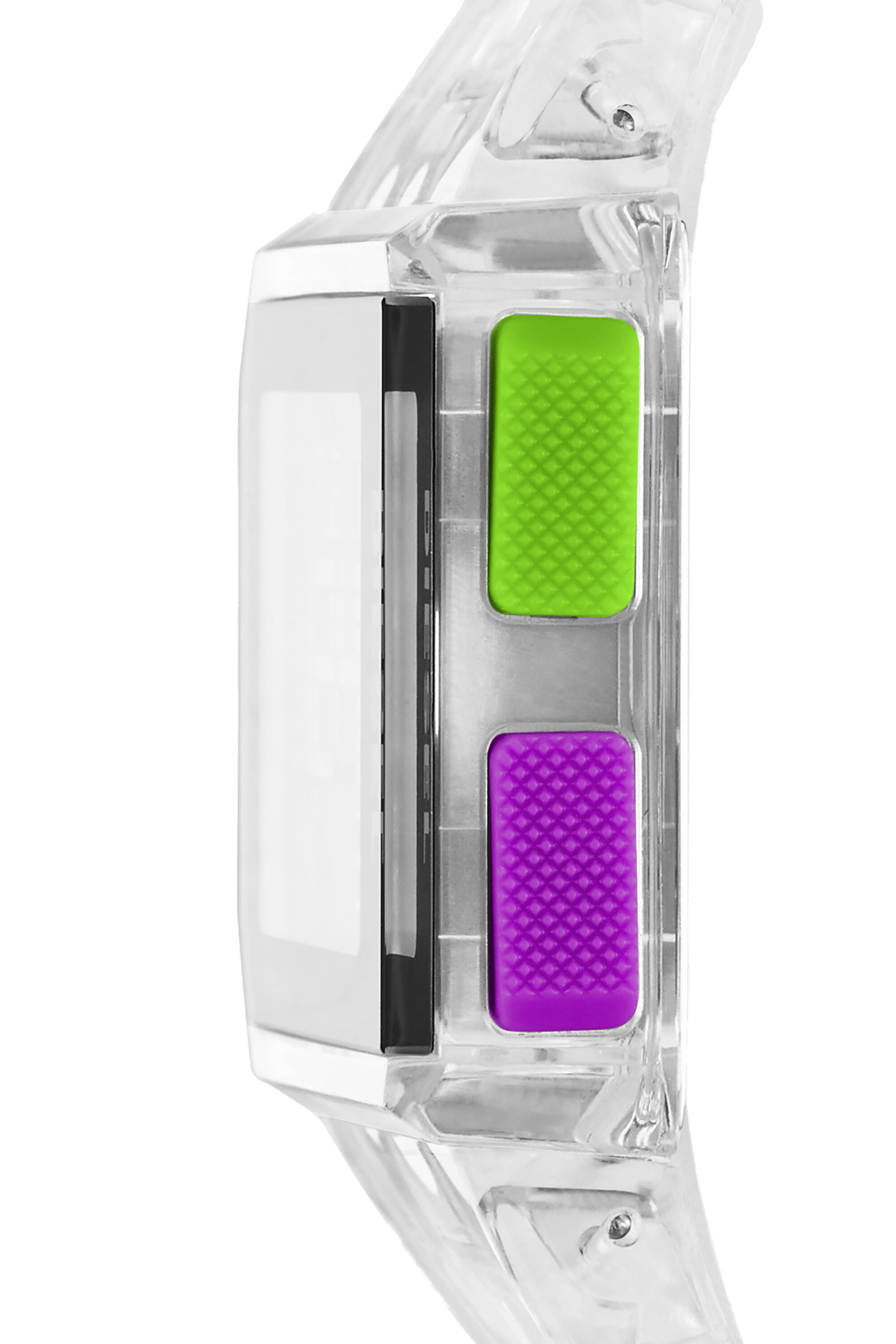 Diesel - DZ1935, Unisex's Limited-edition Chopped digital transparent watch in ホワイト - 3