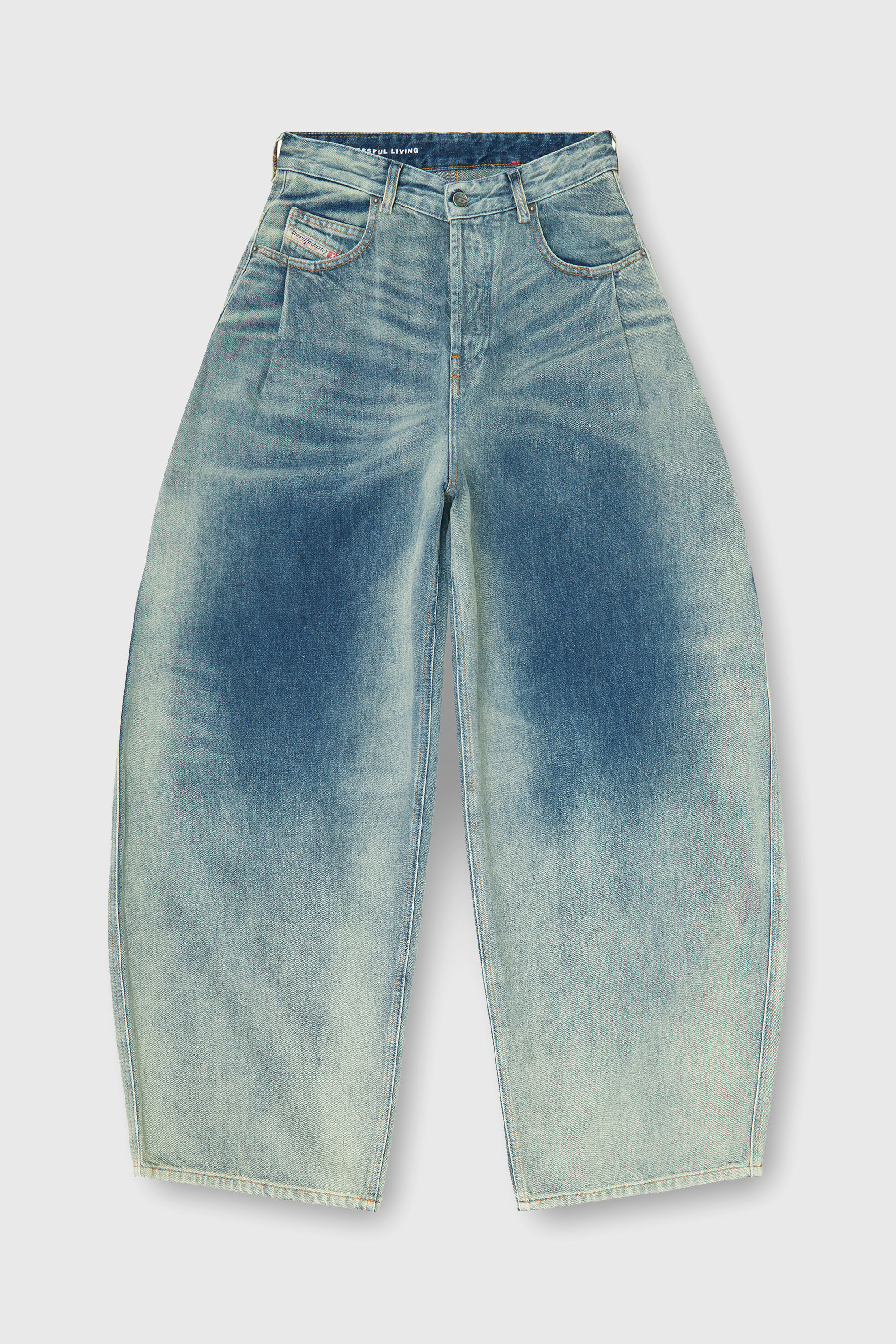Relaxed Jeans ハイウエスト 1987 D-Khelz | ミディアムブルー