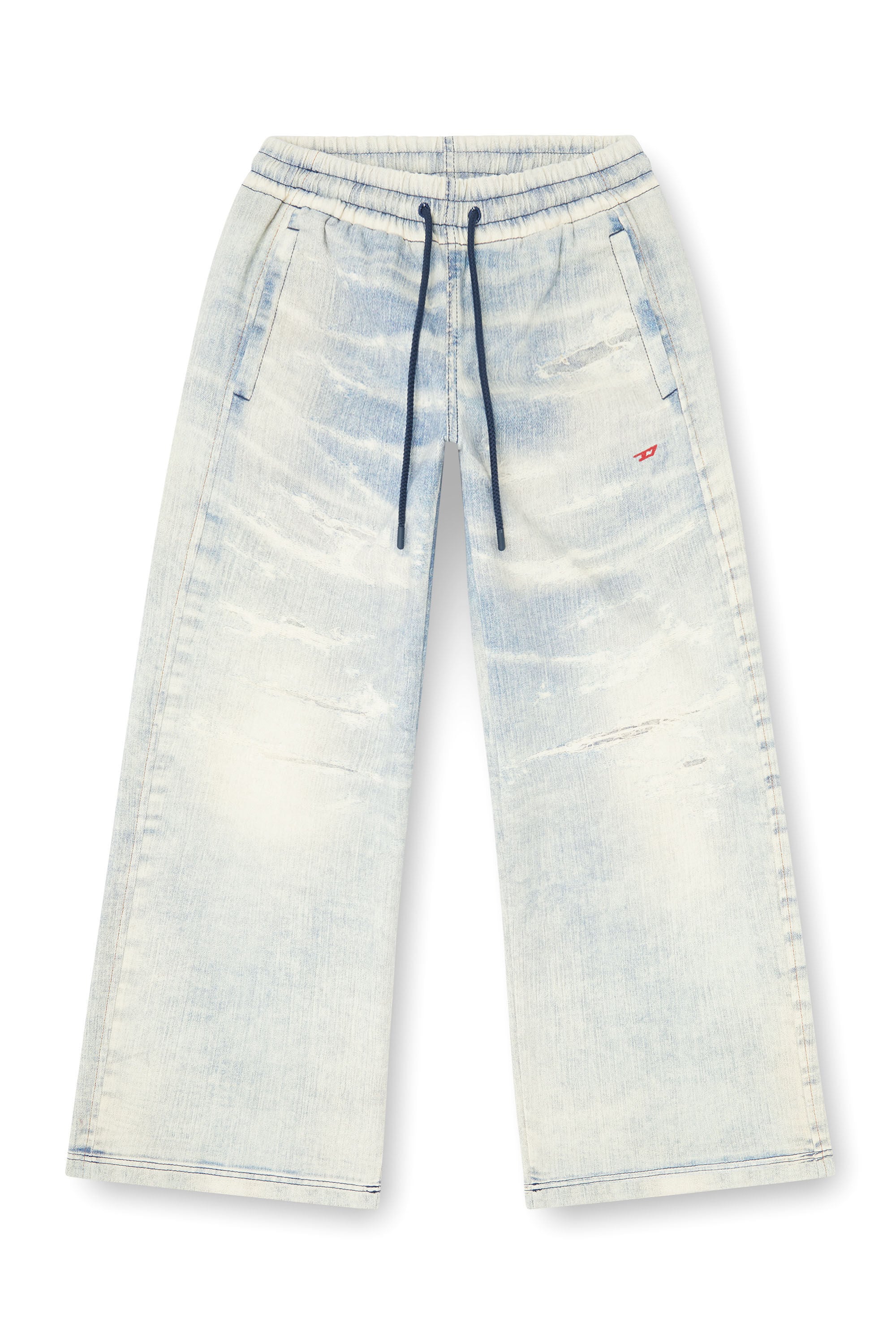 Diesel - Female's Relaxed 2078 D-Ainty Joggjeans&reg; 068XM, ライトブルー - 4