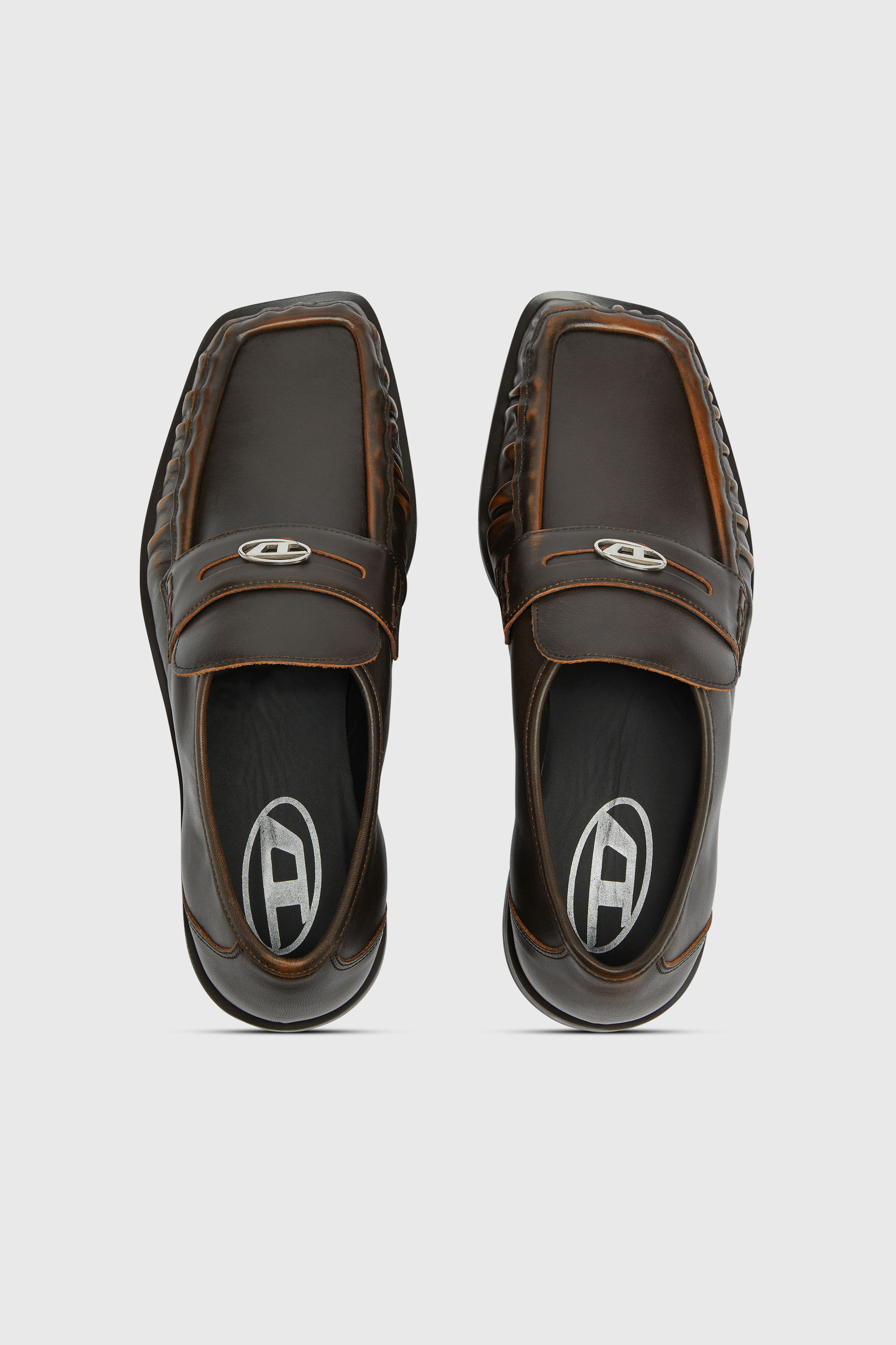 Diesel - D-AMBER LOAFER, Male's ローファー in ブラウン - 5