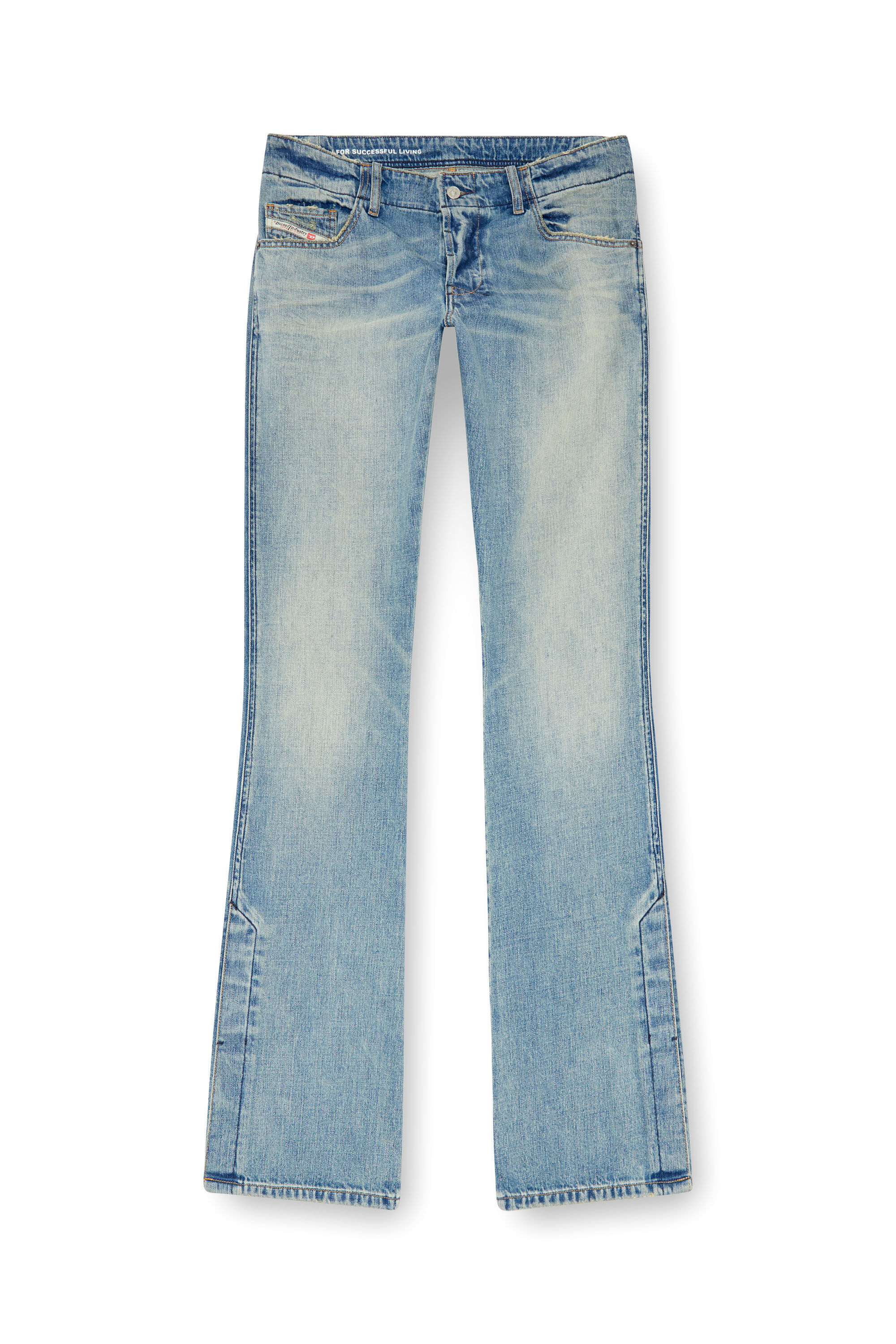 Diesel - Male's Bootcut Jeans D-Backler 0GRDN, ライトブルー - 2