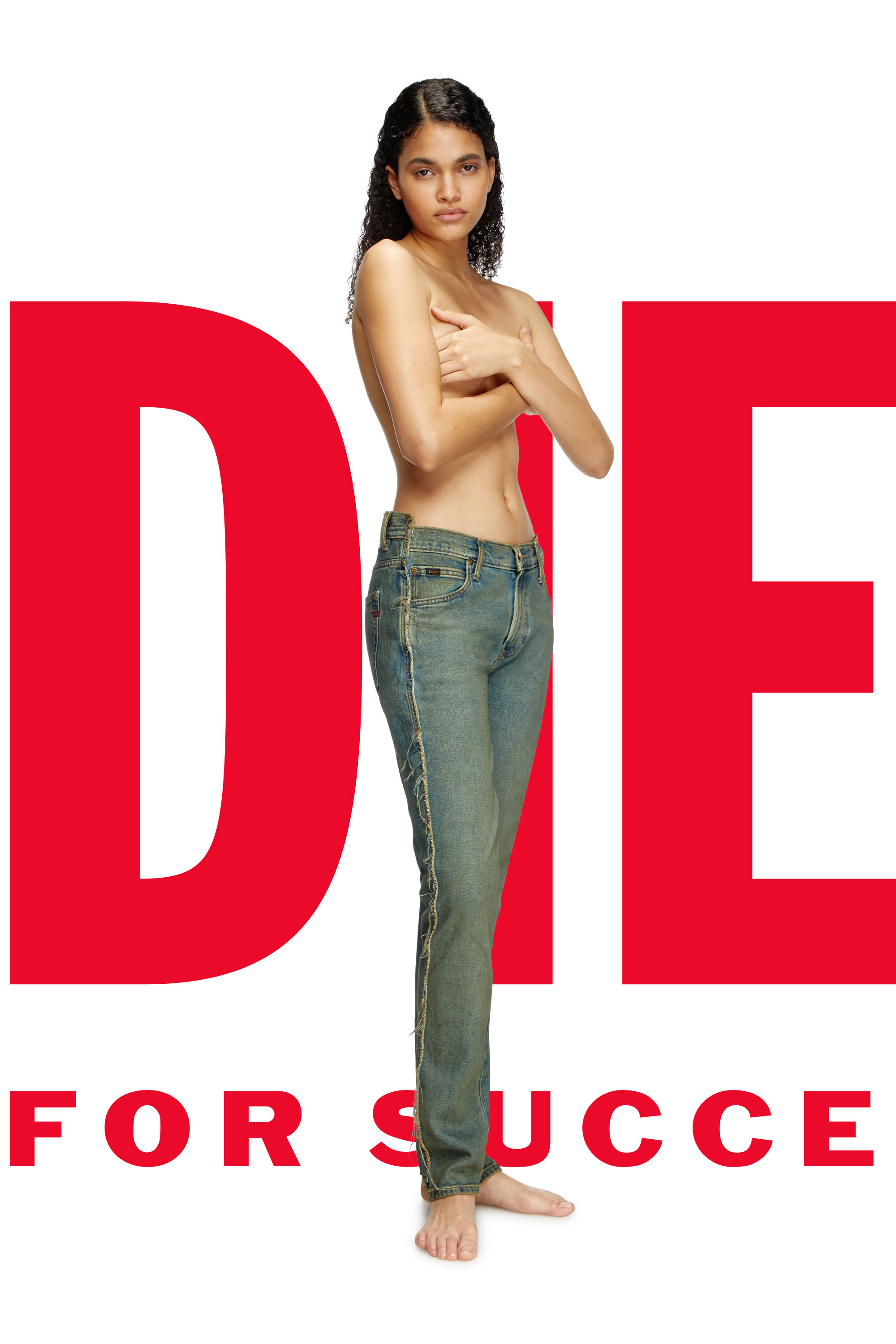 Diesel - Male's Regular Jeans Dieseloves 04 09M98, ダークブルー - 8