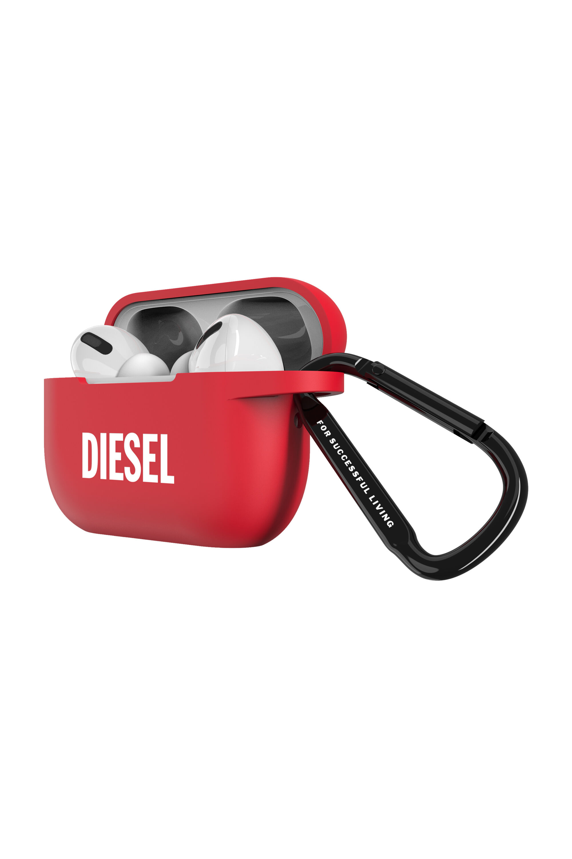 Diesel - 52956 AIRPOD CASE, Unisex's AirPods Pro / Pro 2 in レッド - 3