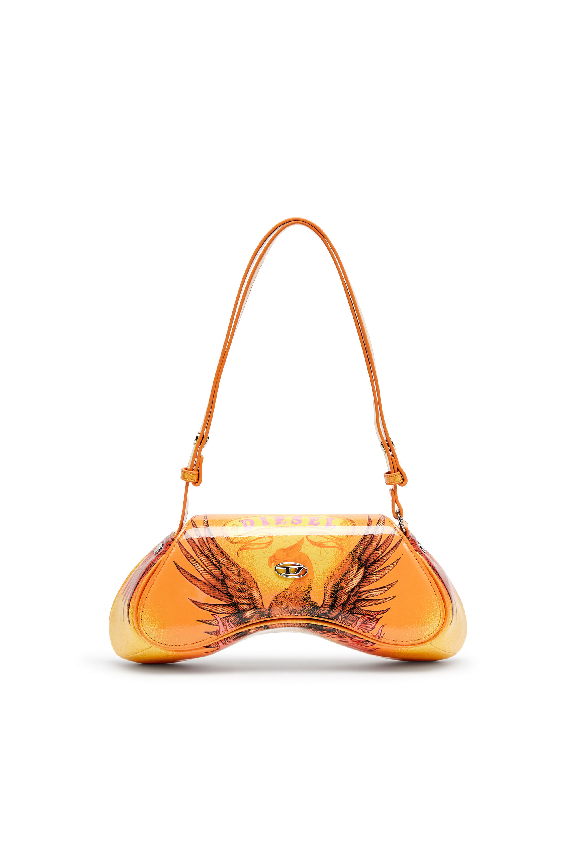 Diesel - PLAY CROSSBODY, Female's クロスボディバッグ in オレンジ - 1