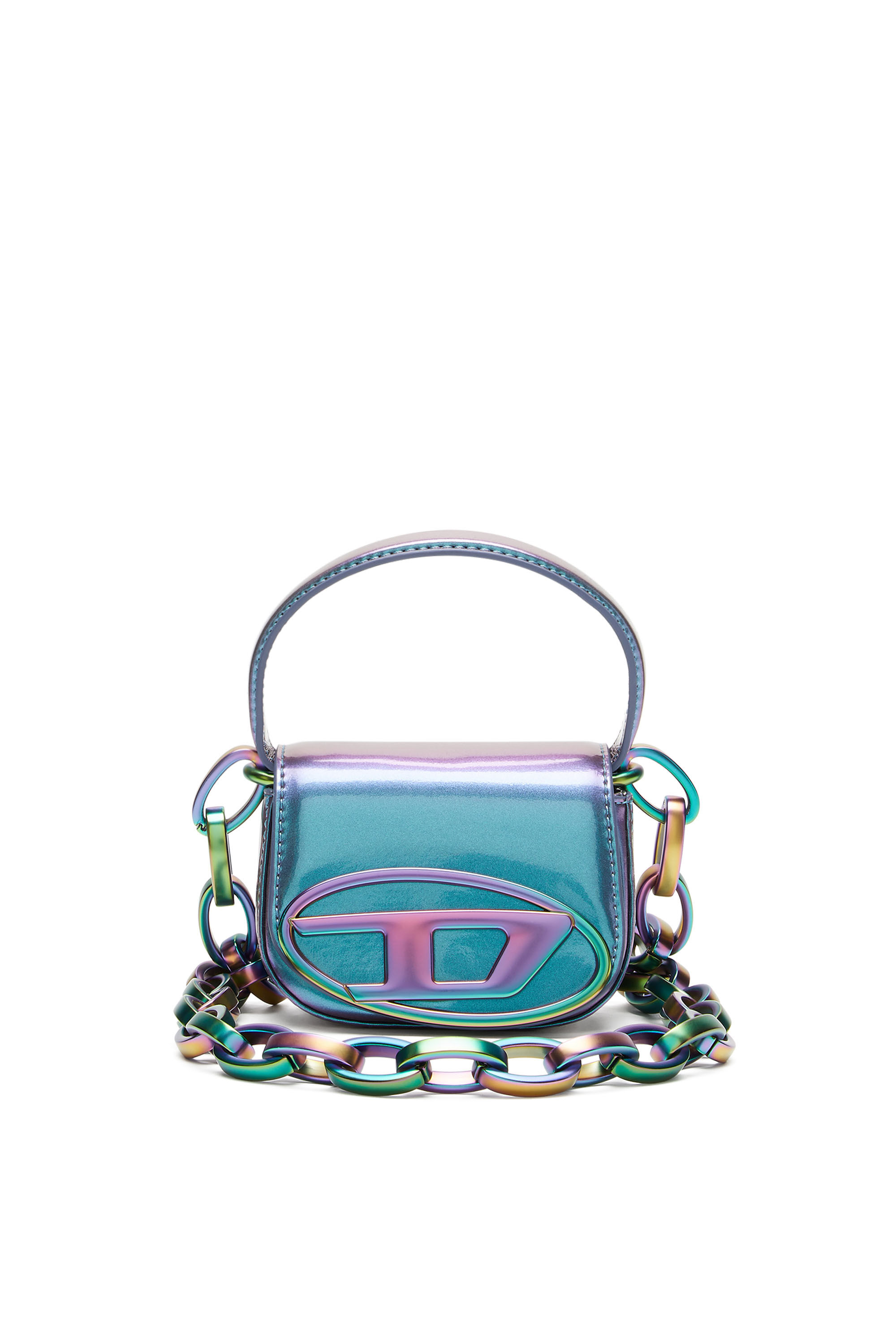 Diesel - 1DR XS, Female's 1DR XS-Iconic iridescent mini bag in アジュール - 2