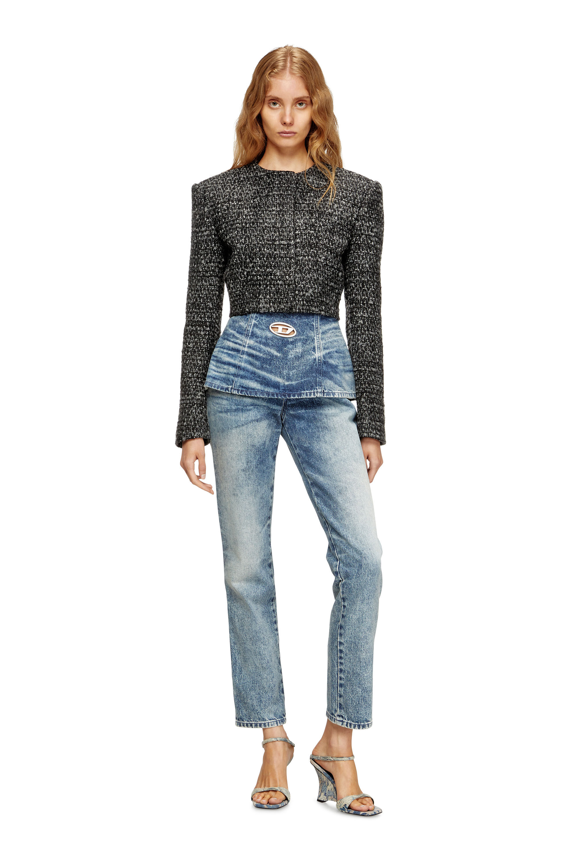 Diesel - Female's Slim Jeans D-Hourjian 007DA, ライトブルー - 1