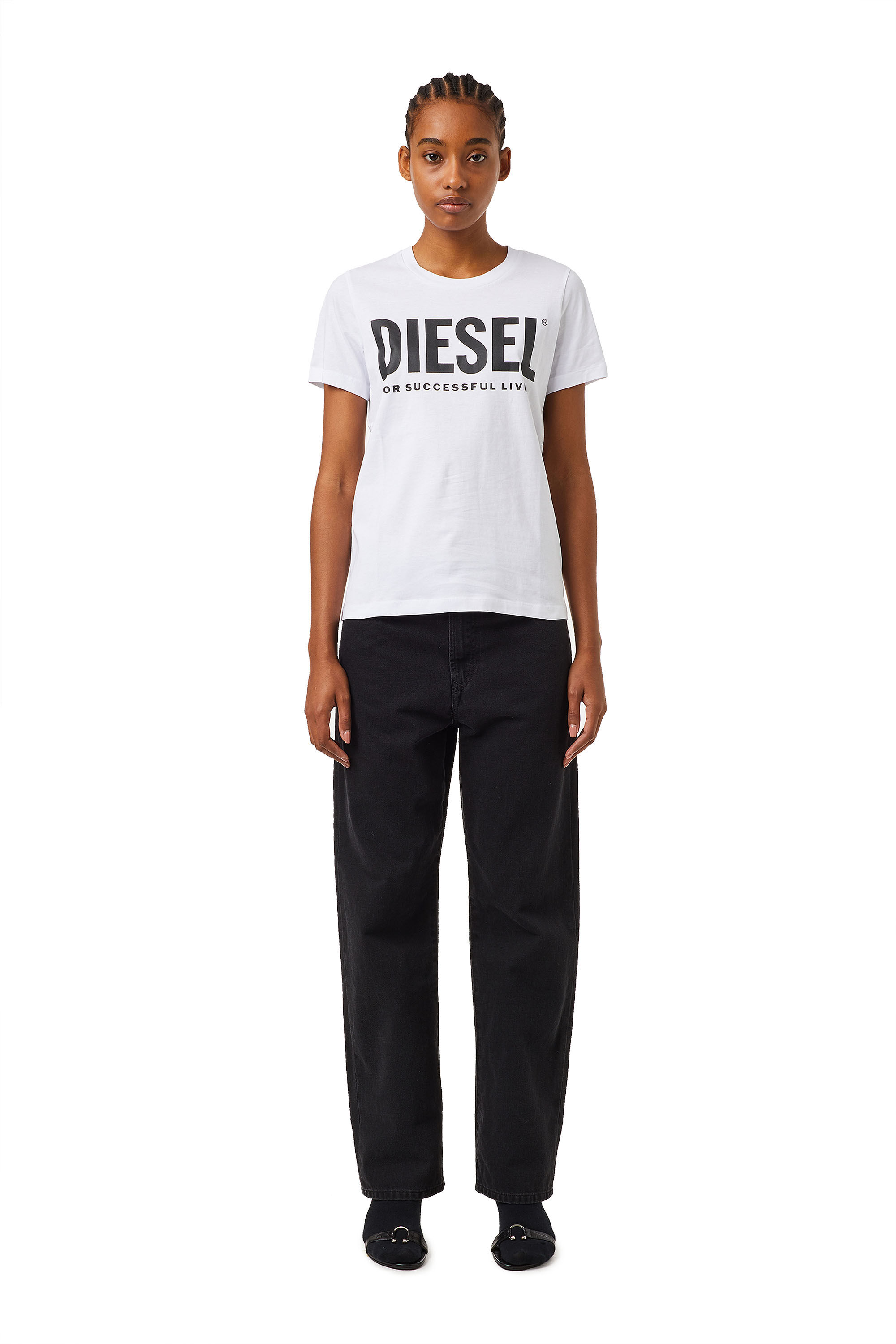 Diesel - T-SILY-WX, ホワイト - Image 1