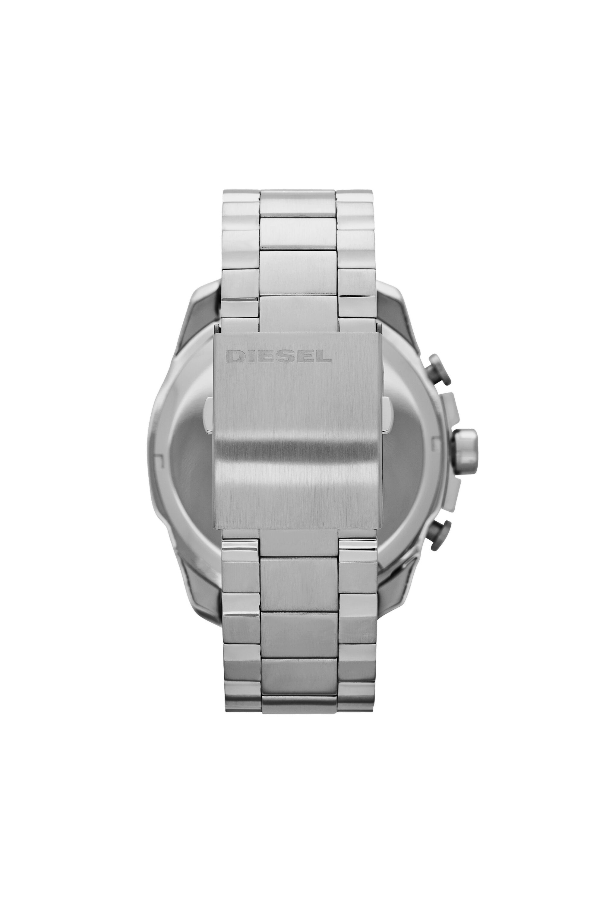 Diesel - DZ4308, Male's Mega Chief watch with orange and white details in グレー - 2