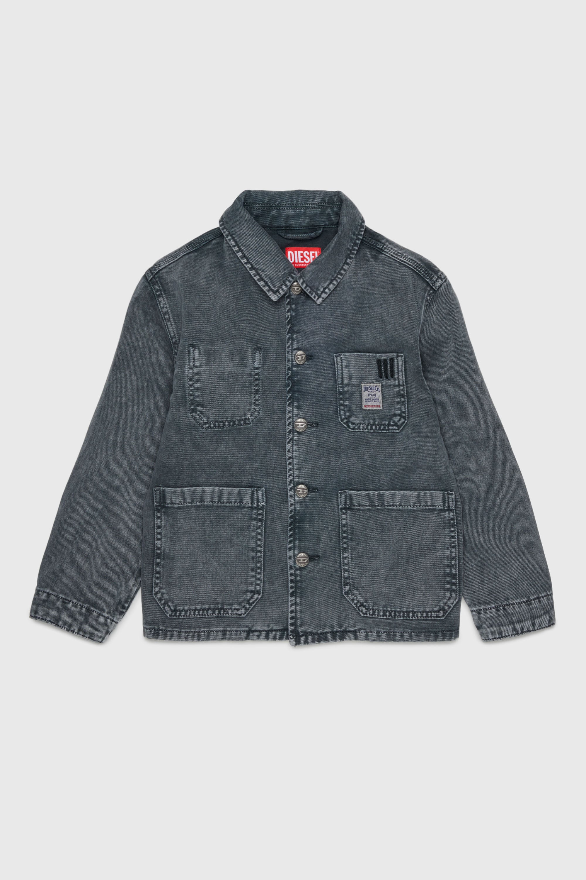 Diesel - JSTACK, Male's ジャケット in ダークグレー - 1