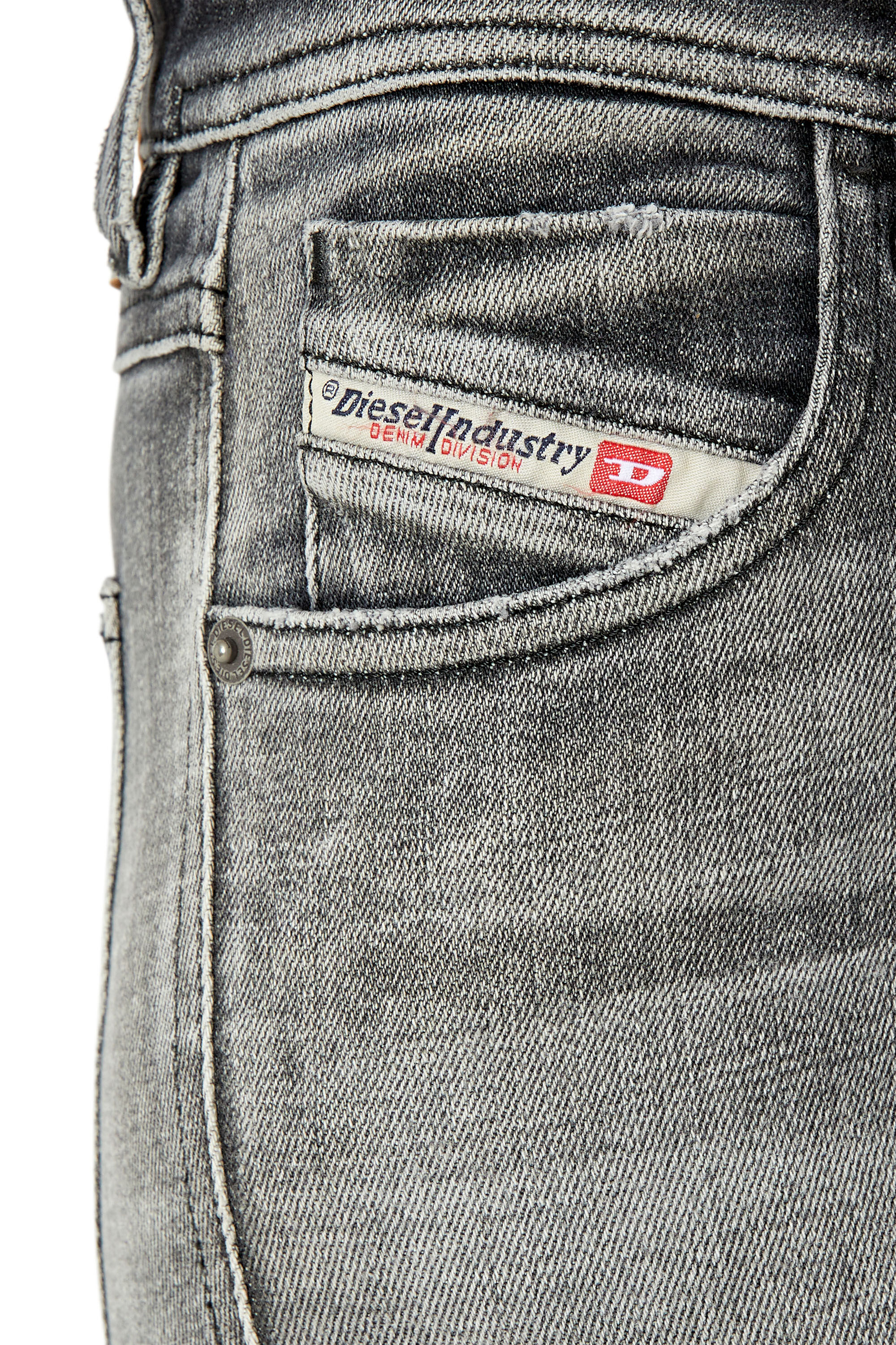 Diesel - Skinny Jeans 2015 Babhila 09E71, Female's SS23  デニム スキニー ライトグレー in グレー - 3