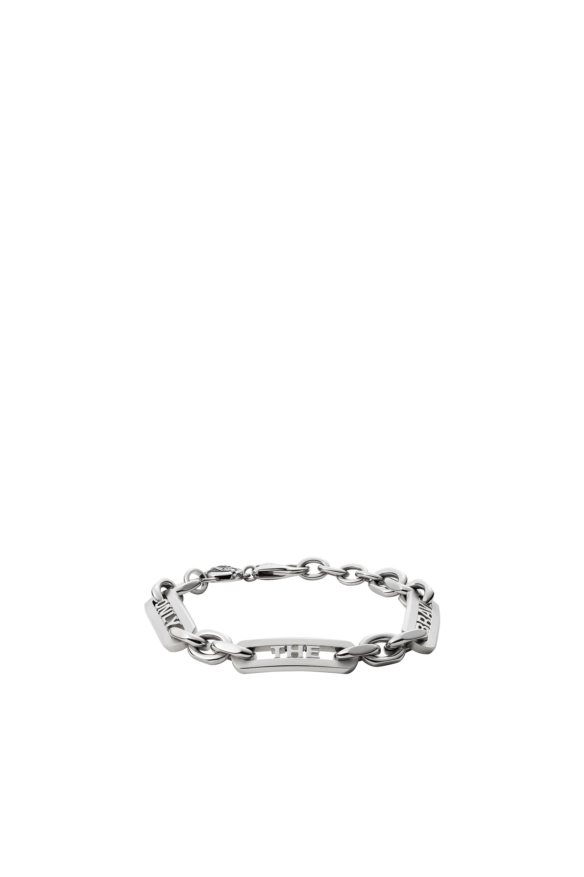 Diesel - DX1330, Male's ジュエリー ブレスレット in シルバー - 1