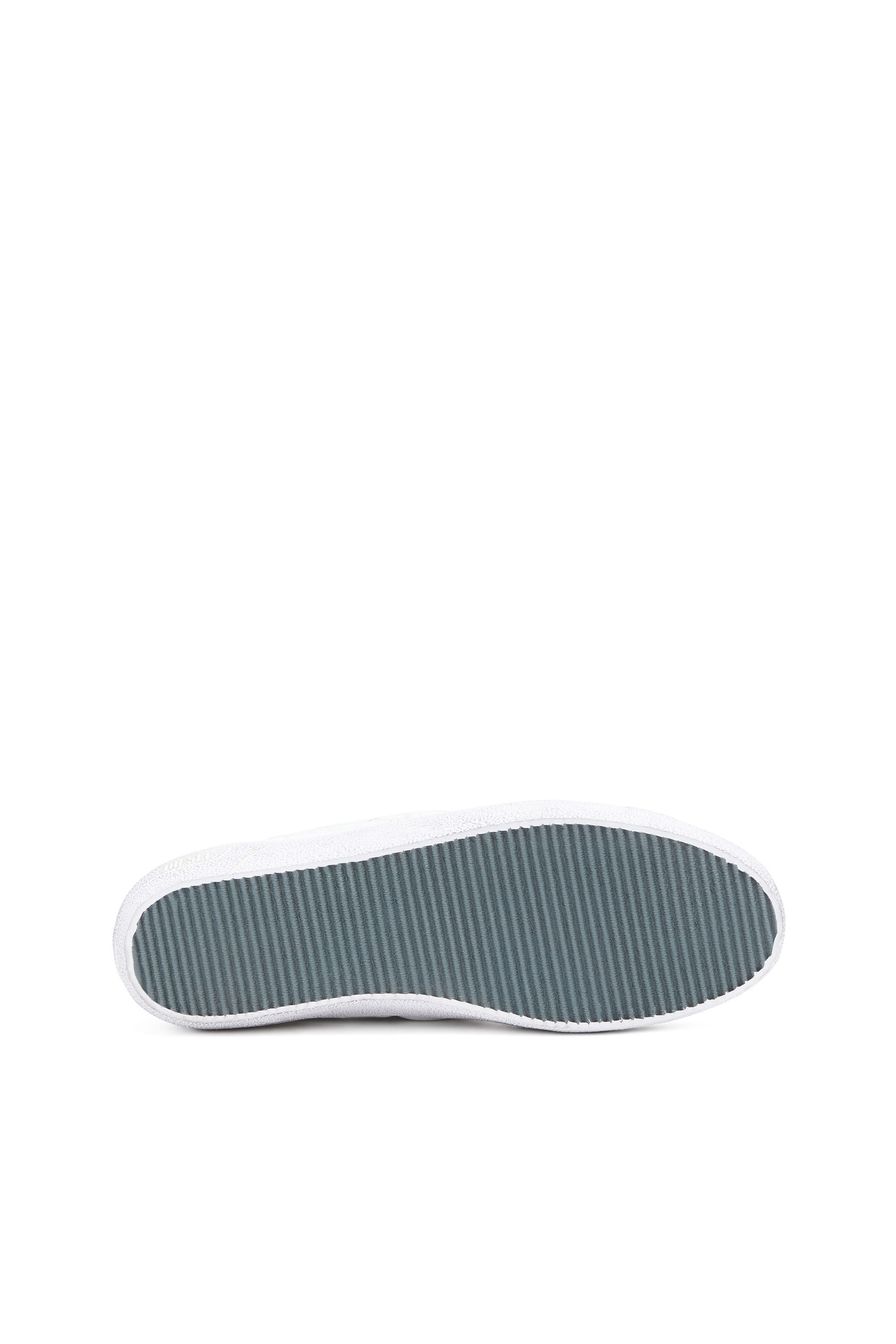 Diesel - S-LEROJI LOW X, Female's カウレザー ローカットスニーカー - S-Leroji Low X in ホワイト/グレー - 4