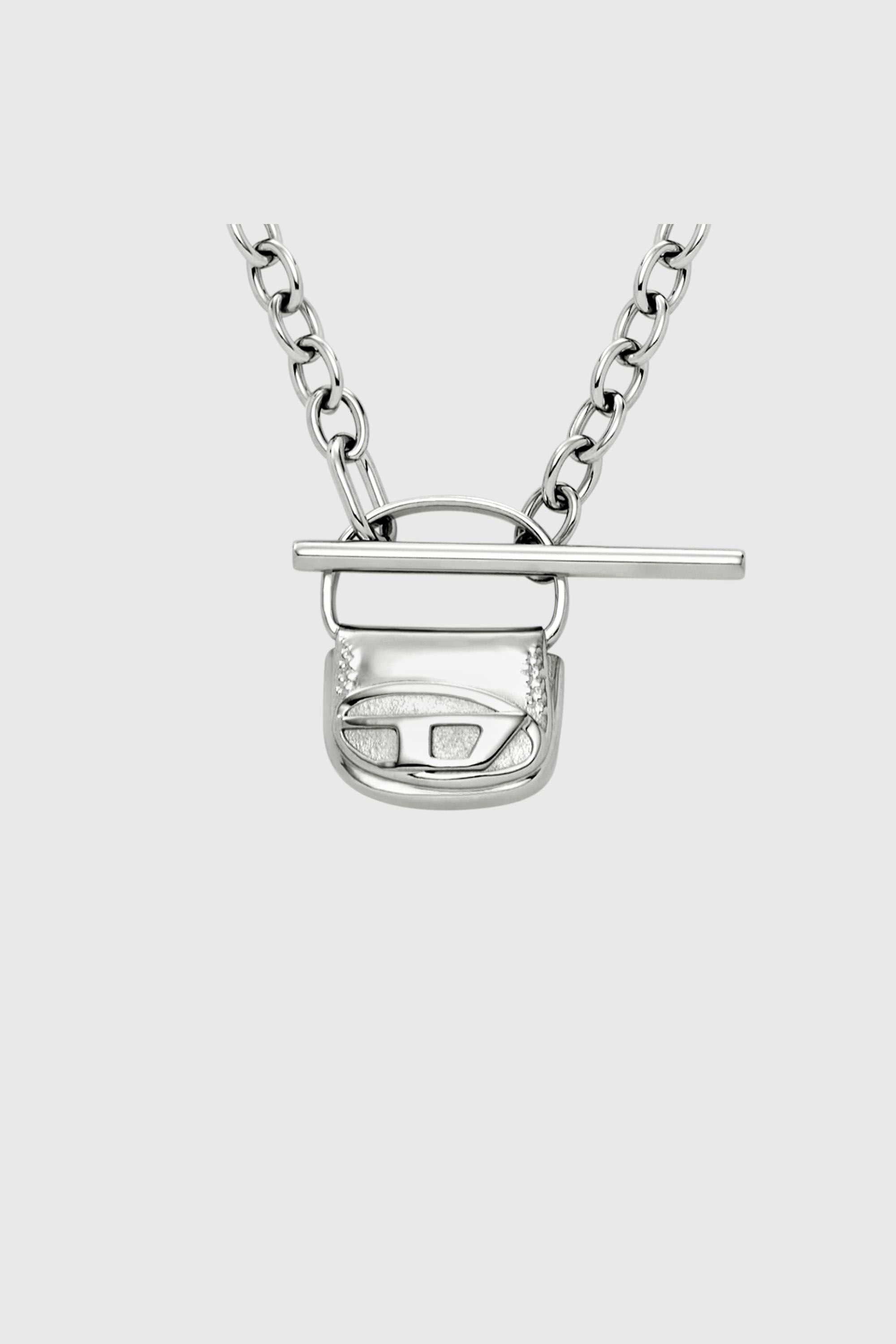 DIESEL バッグモチーフ ネックレス シルバー DX1593040 JEWEL ネックレス｜シルバー｜ウィメンズ｜DIESEL