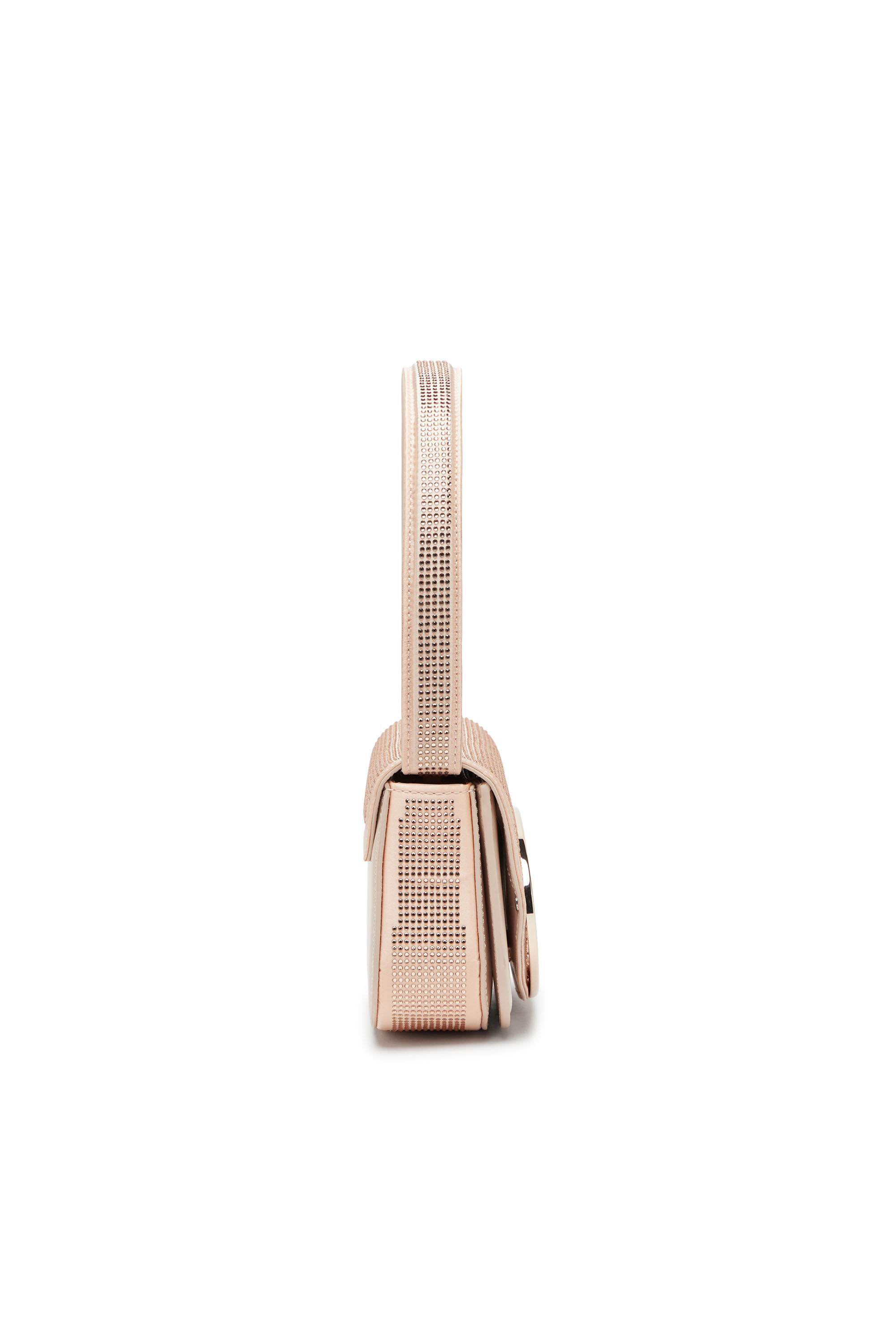 Diesel - 1DR, Female's レザーショルダーバッグ in ピンク / ホワイト - 4