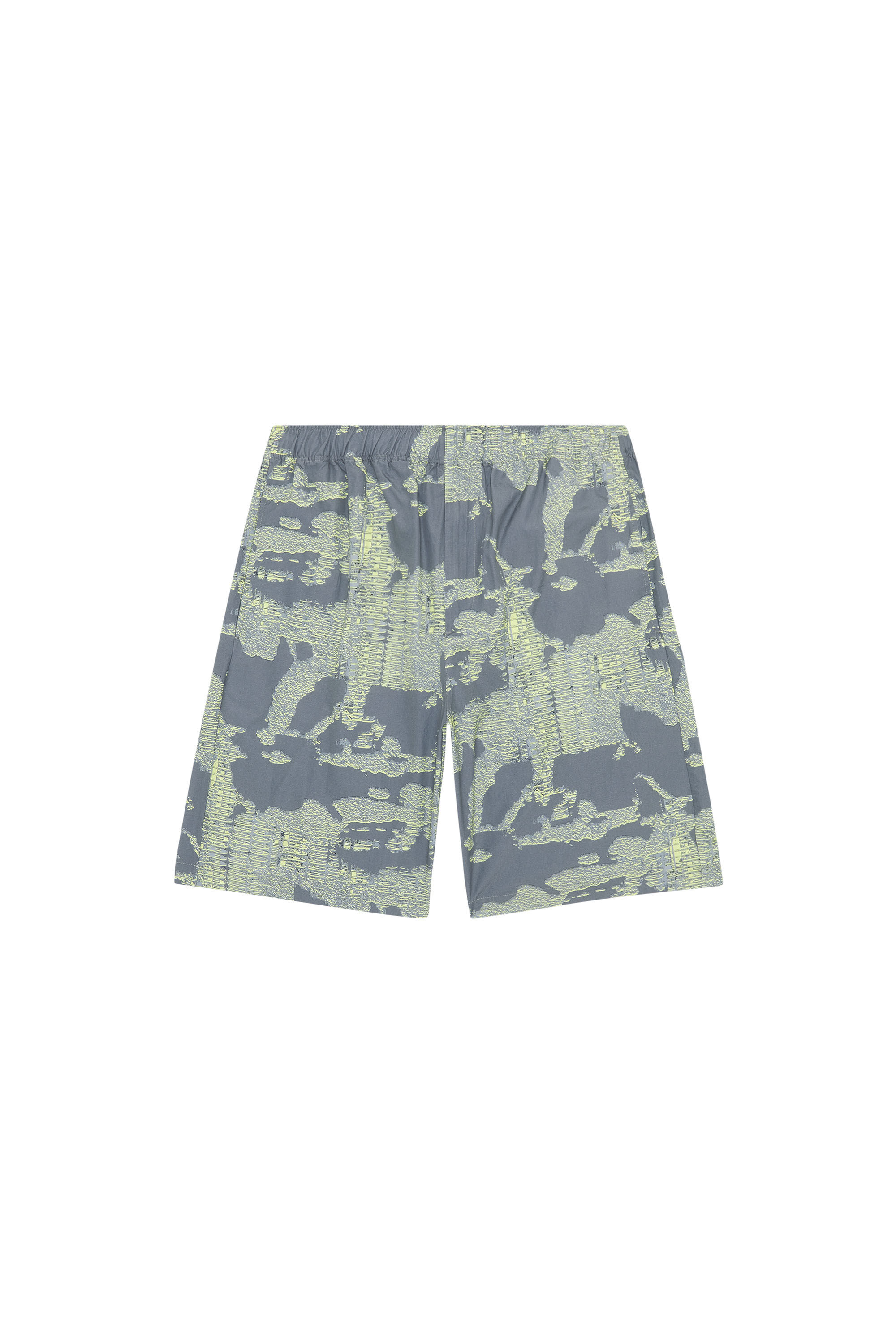 Diesel - P-FERG, Male's ショートパンツ カモフラージュ in グリーン/グレー - 2