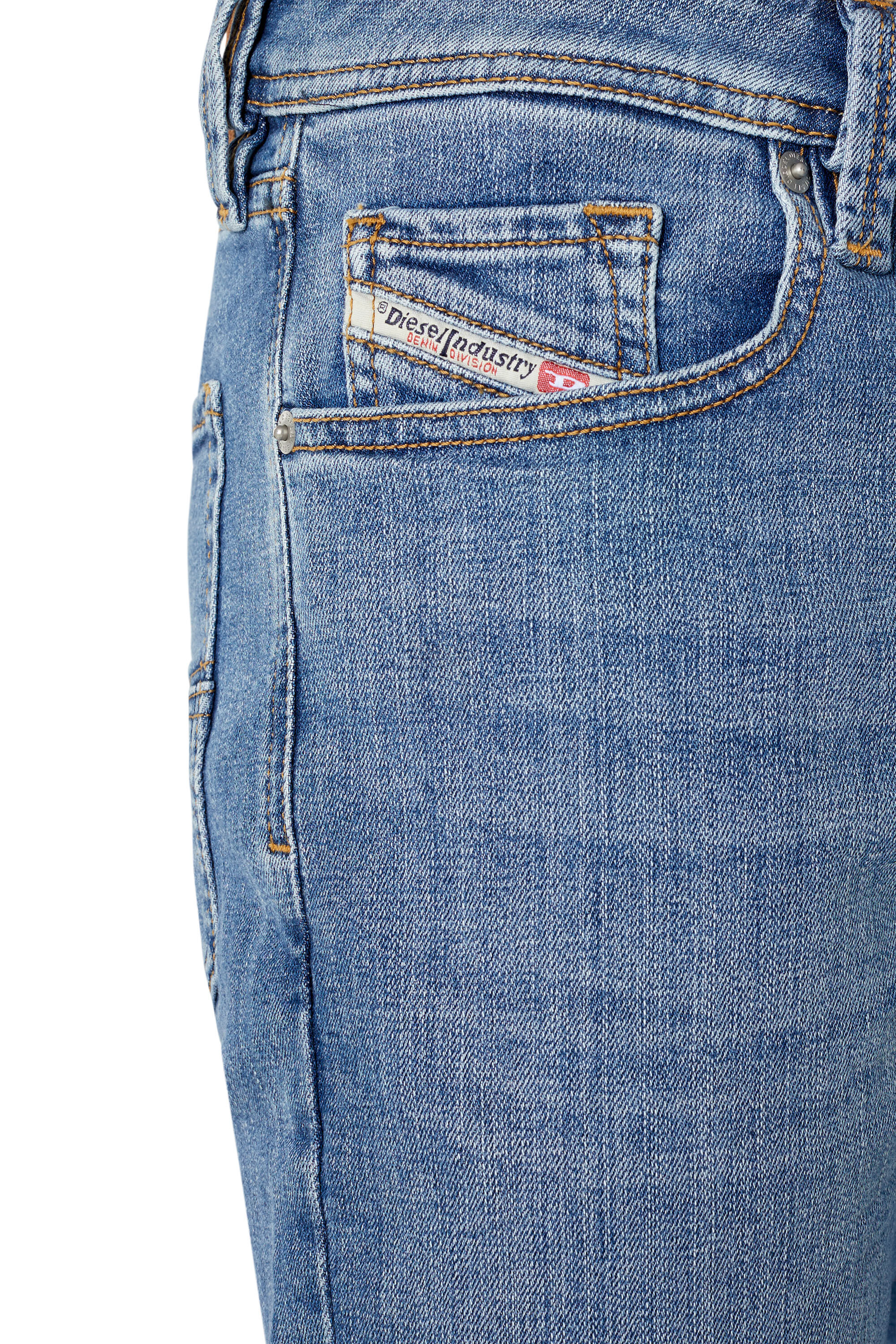 Diesel - Male's Tapered Jeans 1986 Larkee-Beex 009ZR, ミディアムブルー - 6