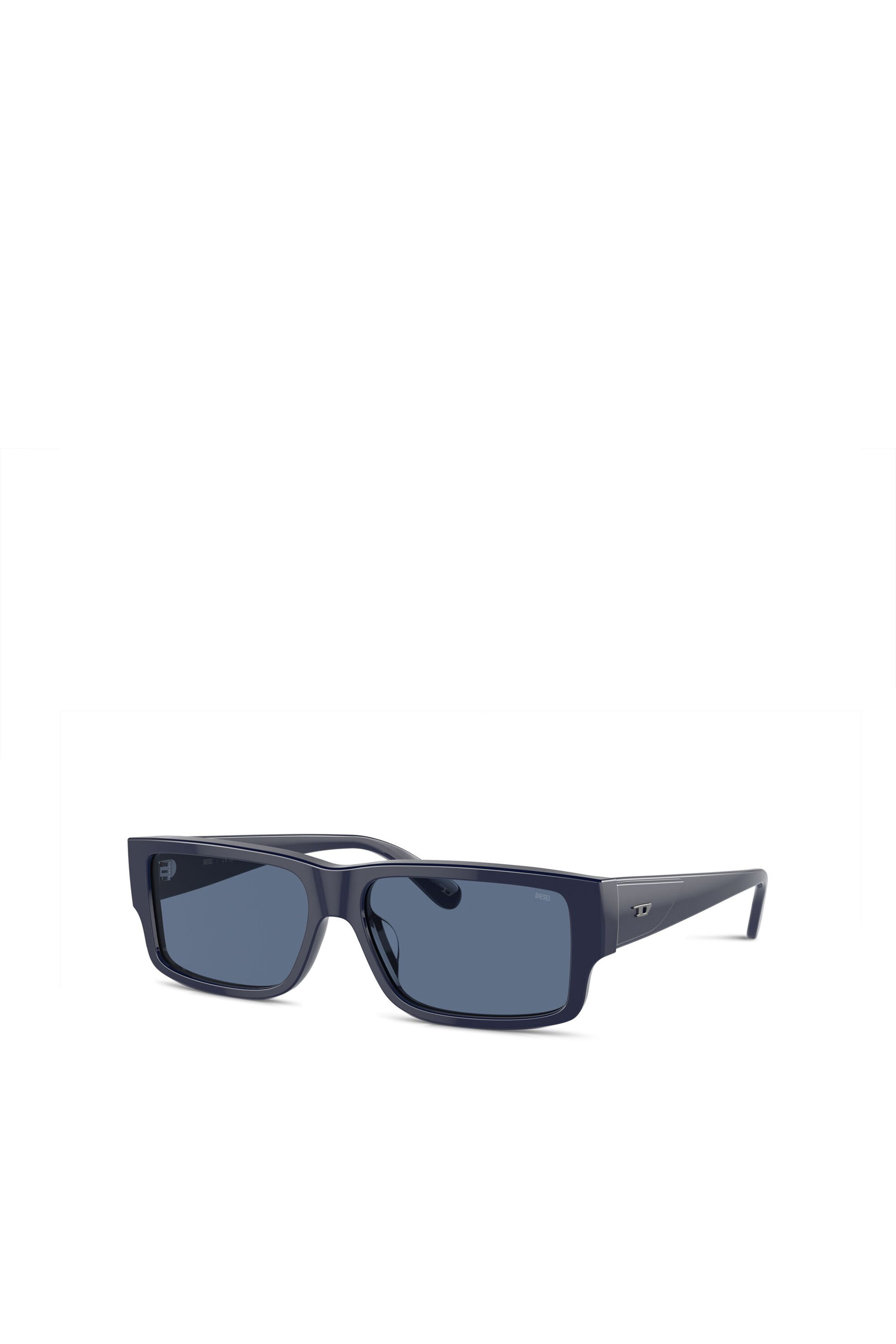 Diesel - 0DL2003 SIZE 57, Male's Rectangle sunglasses in ブルー - 5