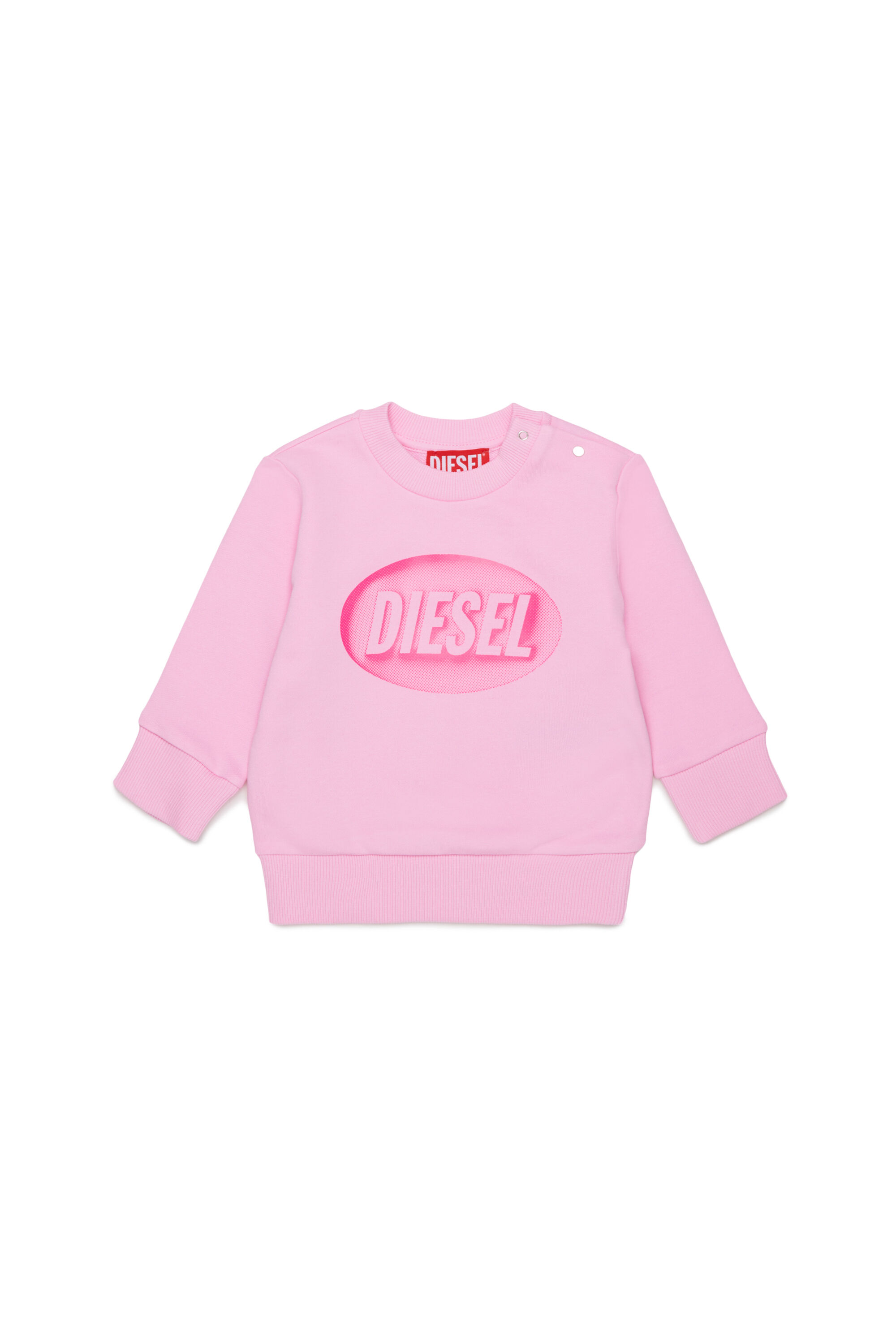 Diesel - SDSELB, Unisex's スウェット in ピンク / ホワイト - 1