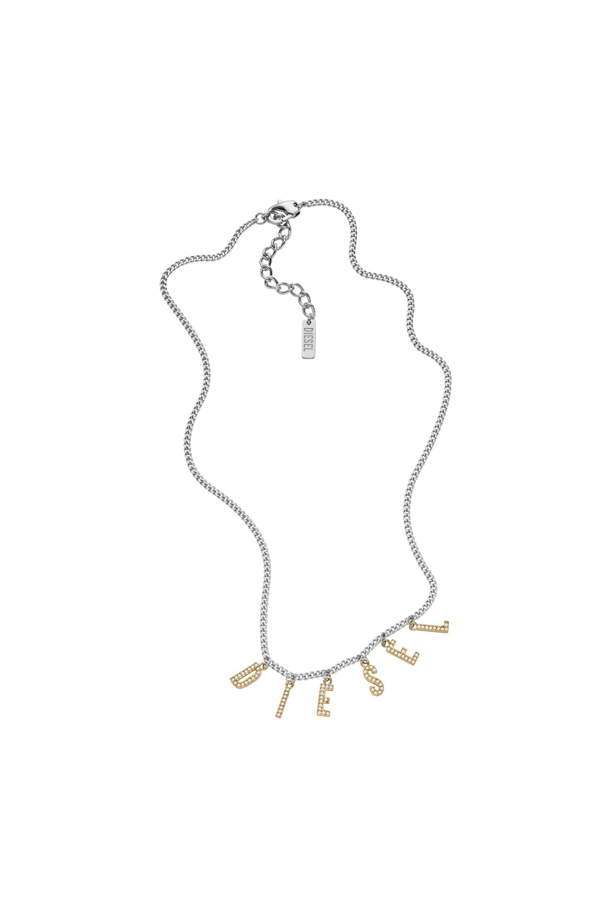 DX1545931 JEWEL ネックレス｜シルバー｜ウィメンズ｜DIESEL