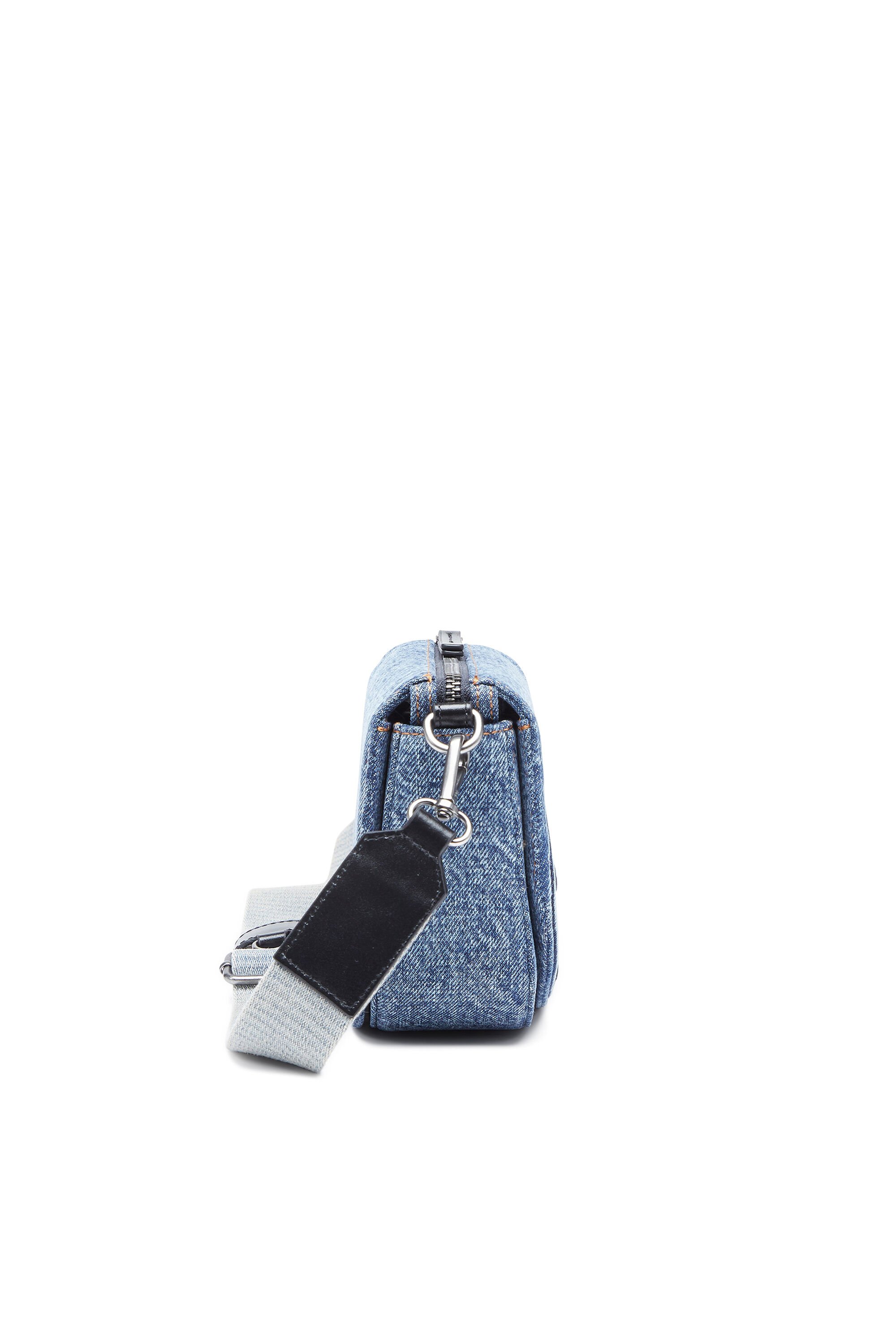 Diesel - 1DR CAMERA BAG, Unisex's 1DR Camera Bag-Camera bag in solarised denim in ブルー - 4