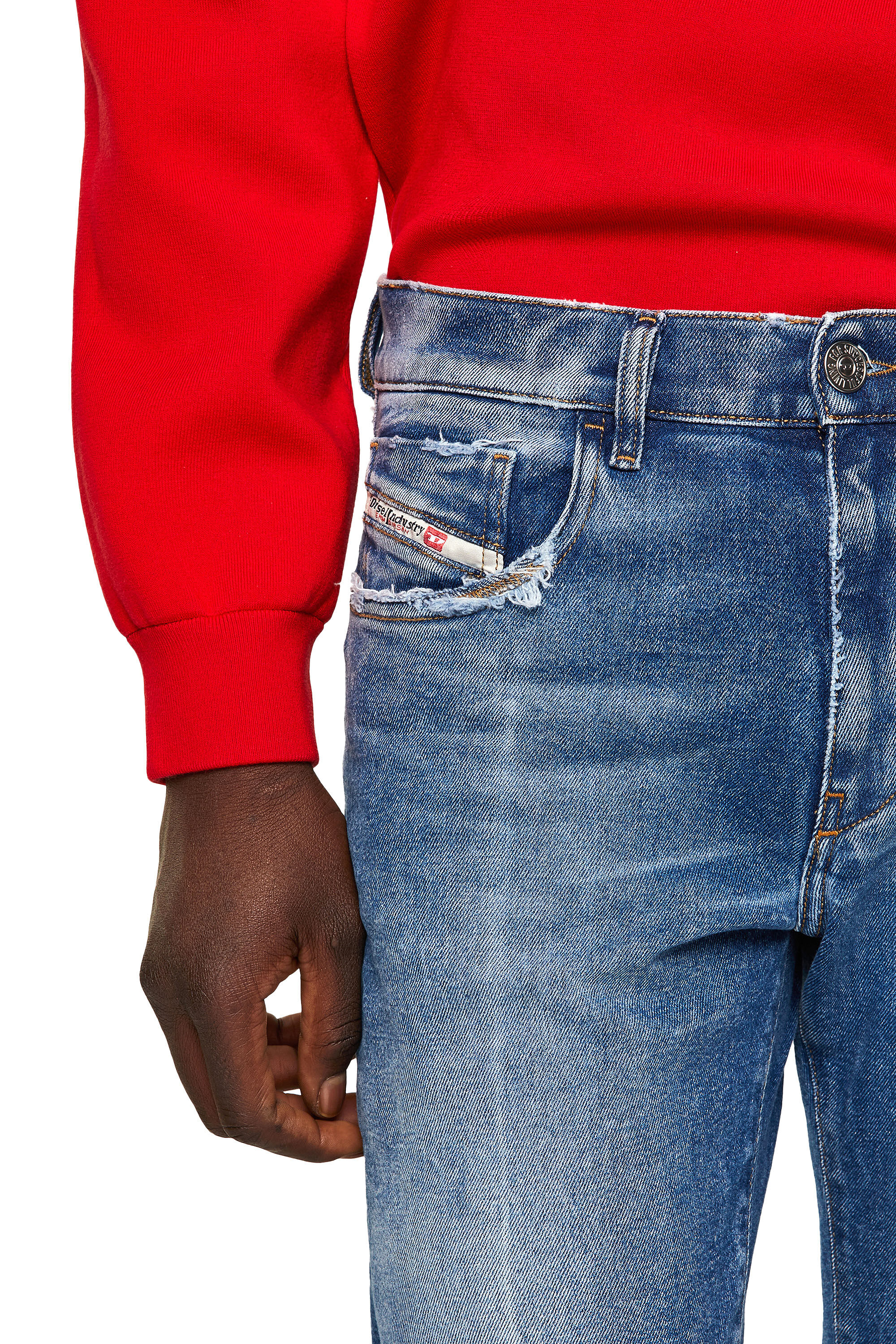 Diesel - 2019 D-Strukt 09A26 Slim Jeans,  - Image 4