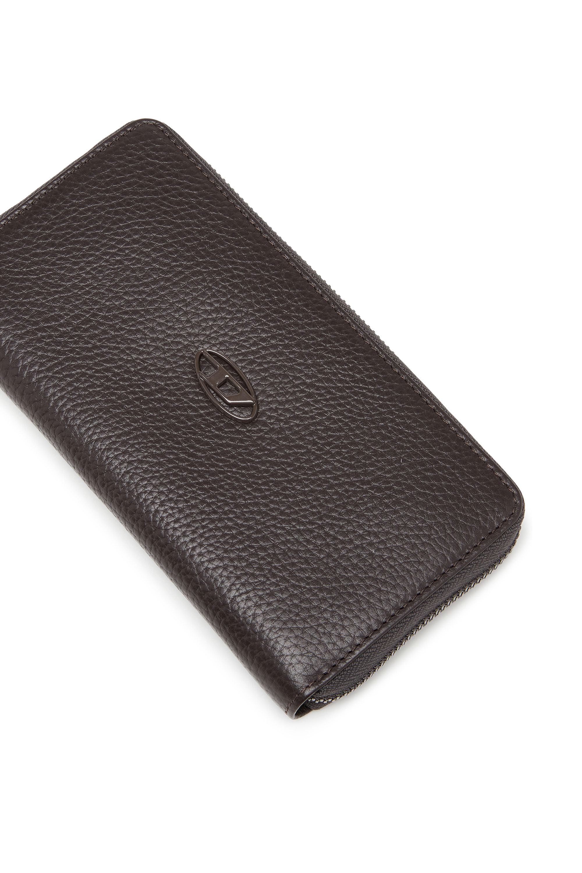 Diesel - CONTINENTAL ZIP L, Male's 長財布 in Brown - 4